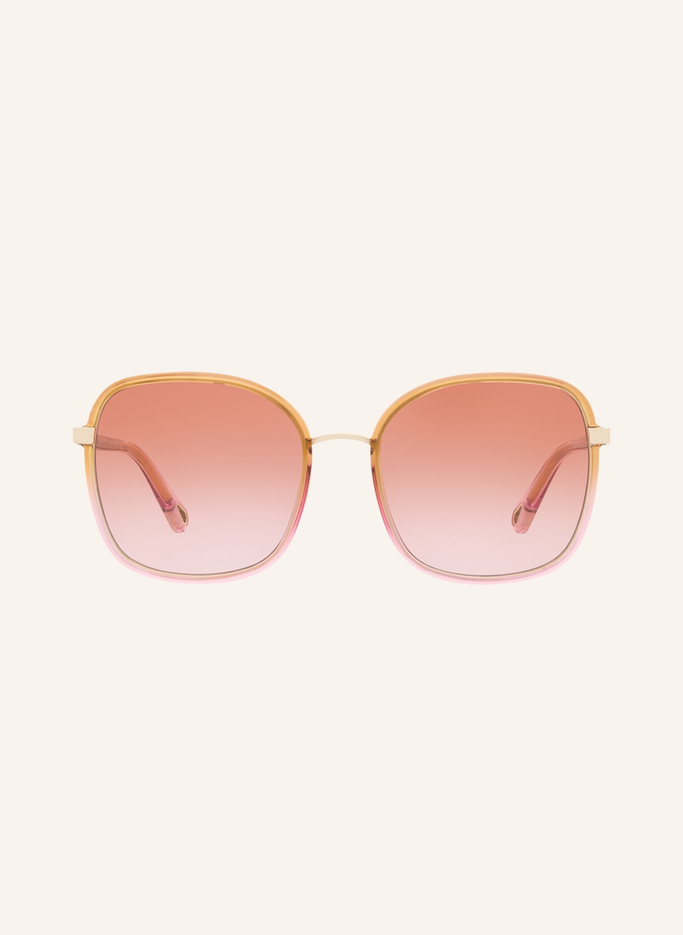 Chloé Sunglasses CH0031S, Color: 5000P1 - YELLOW/ PINK/ PINK GRADIENT (Image 2)