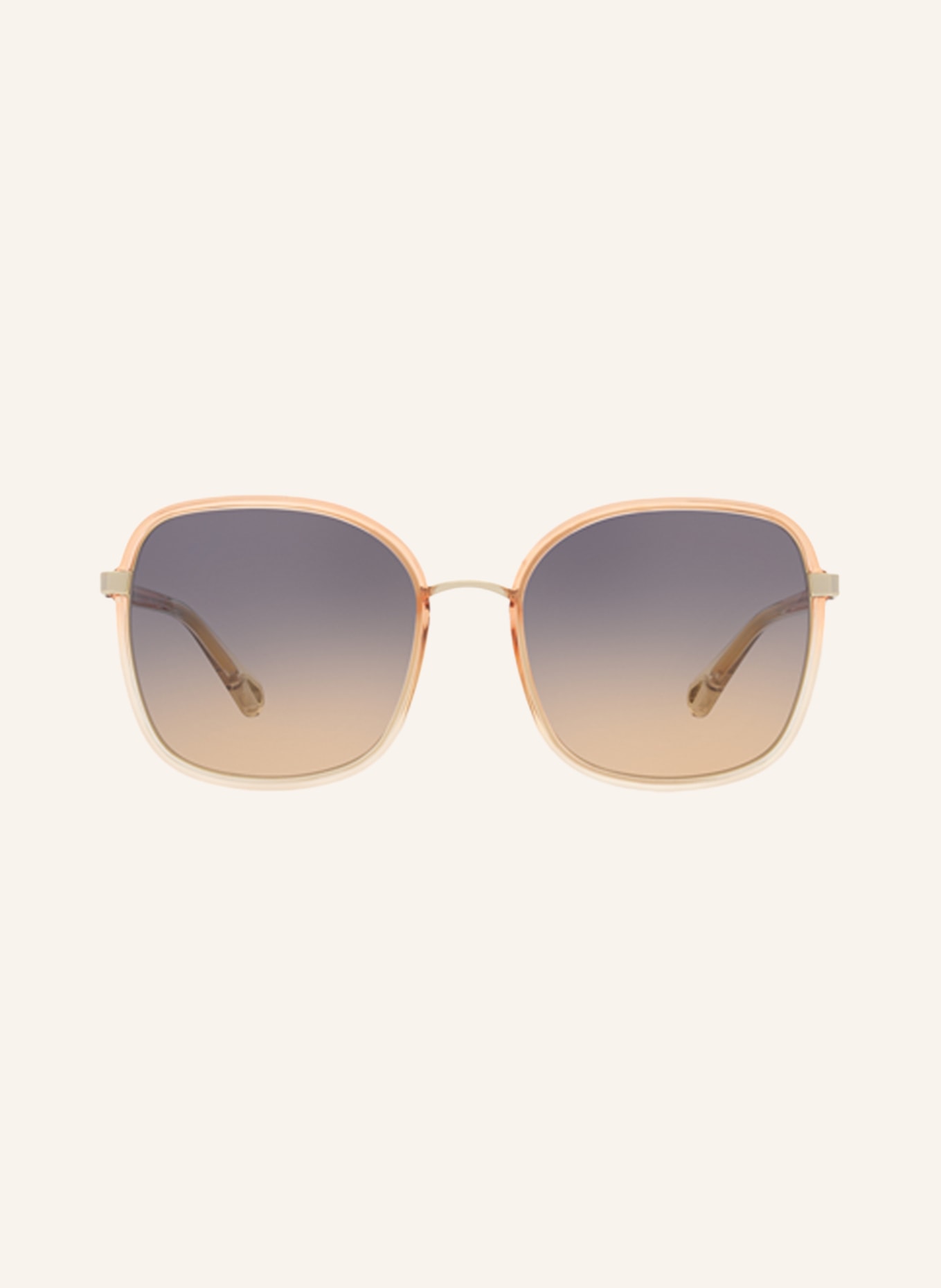 Chloé Sonnenbrille CH0031S: 3300Z1 - HELLORANGE/ BLAU VERLAUF