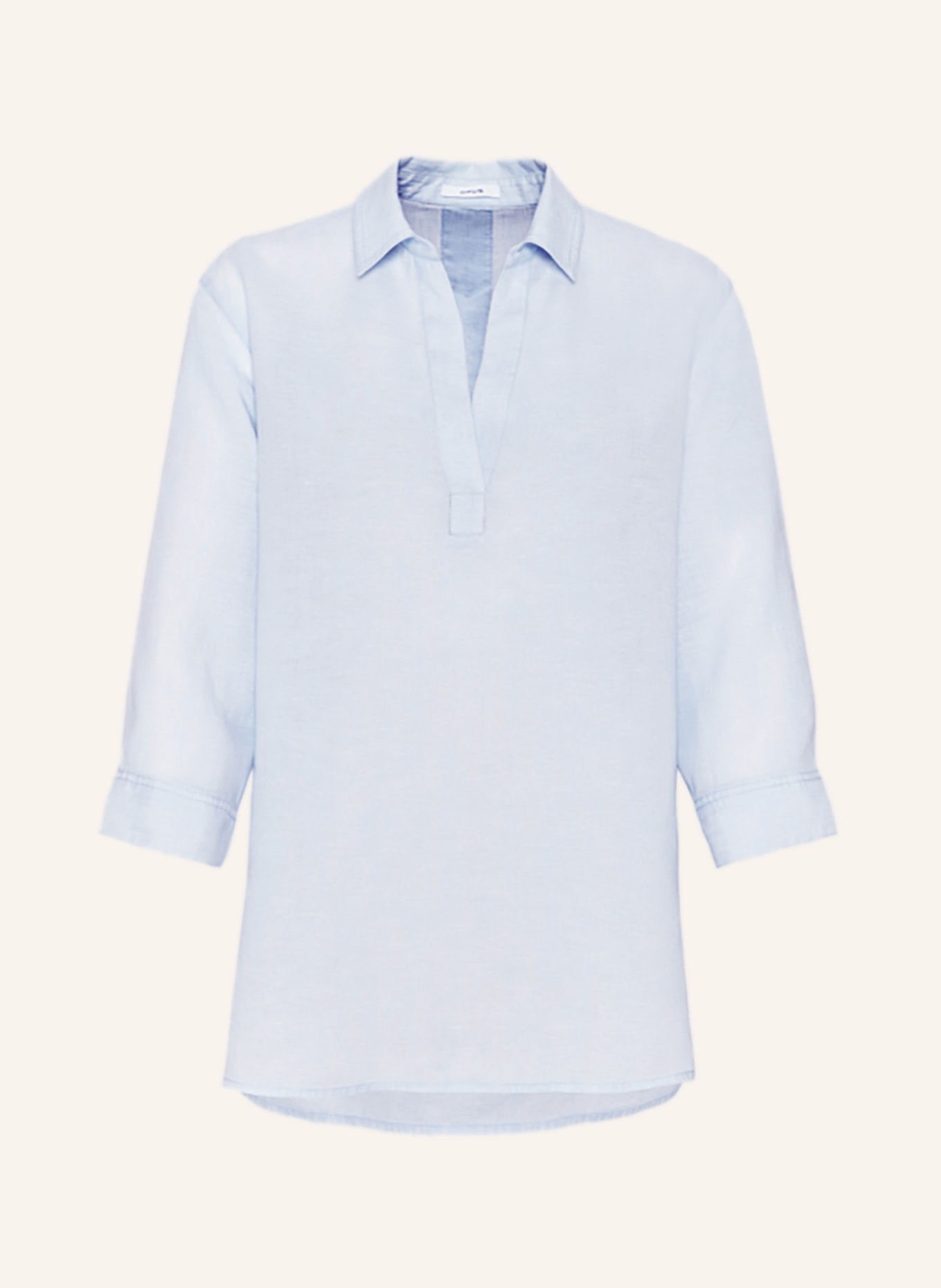 OPUS Shirt blouse FENGANI SKY in linen, Color: LIGHT BLUE (Image 1)