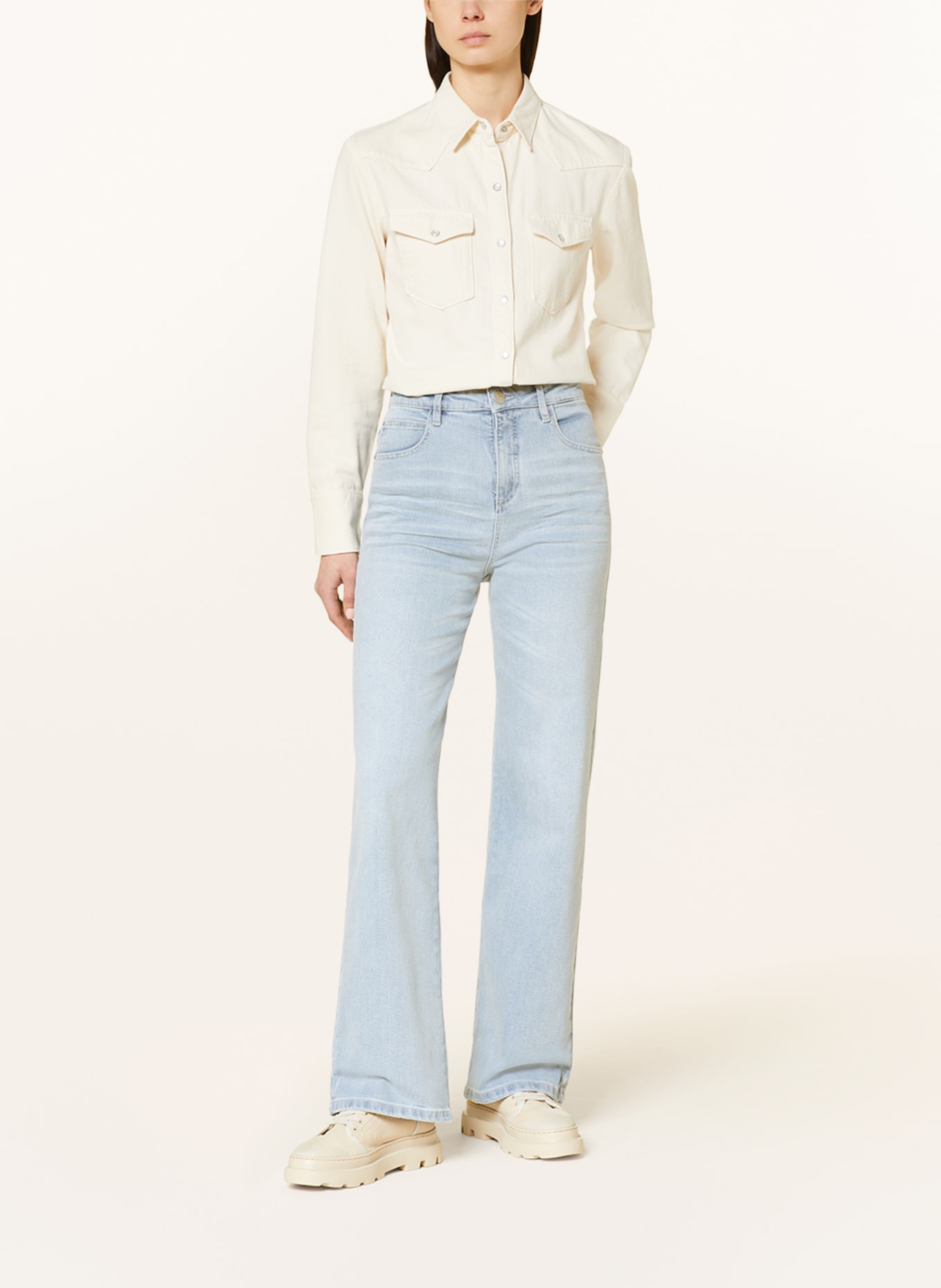 OPUS Straight jeans MIVY, Color: 70095 authentic light bleach (Image 2)