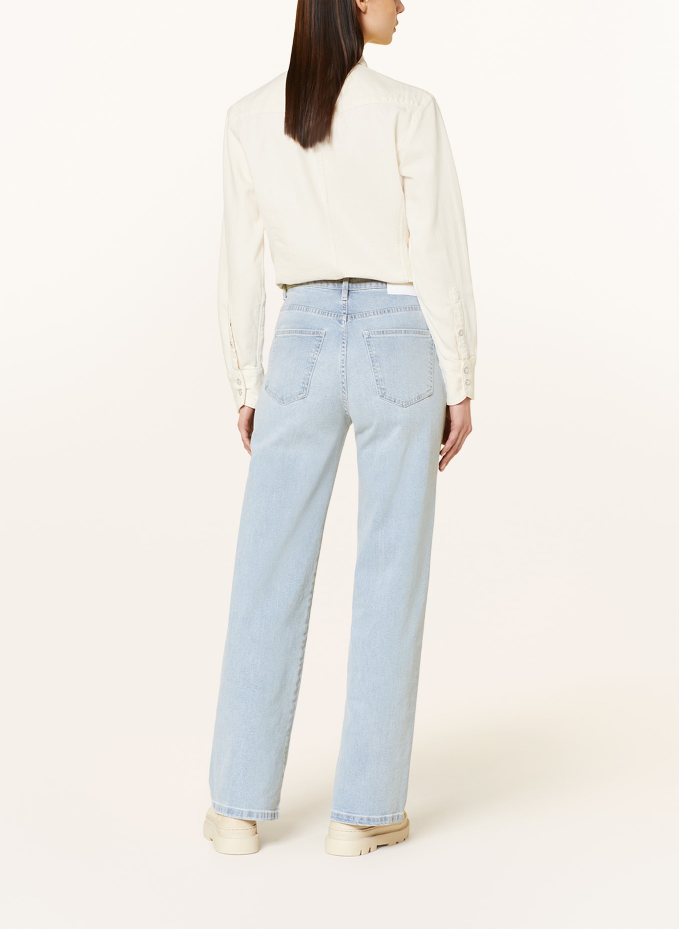 OPUS Straight jeans MIVY, Color: 70095 authentic light bleach (Image 3)