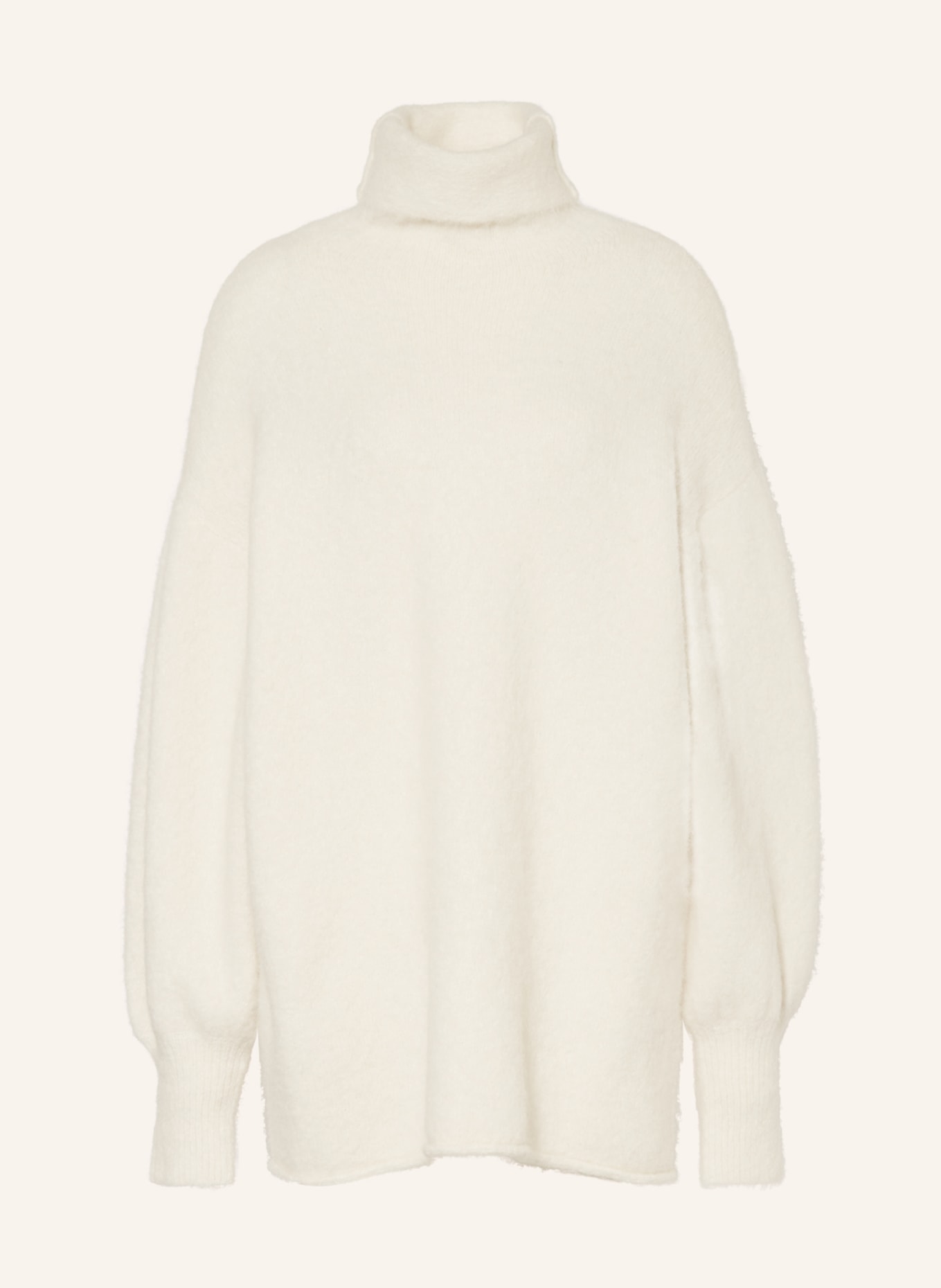GESTUZ Sweter POSIAGZ z dodatkiem alpaki, Kolor: ECRU (Obrazek 1)