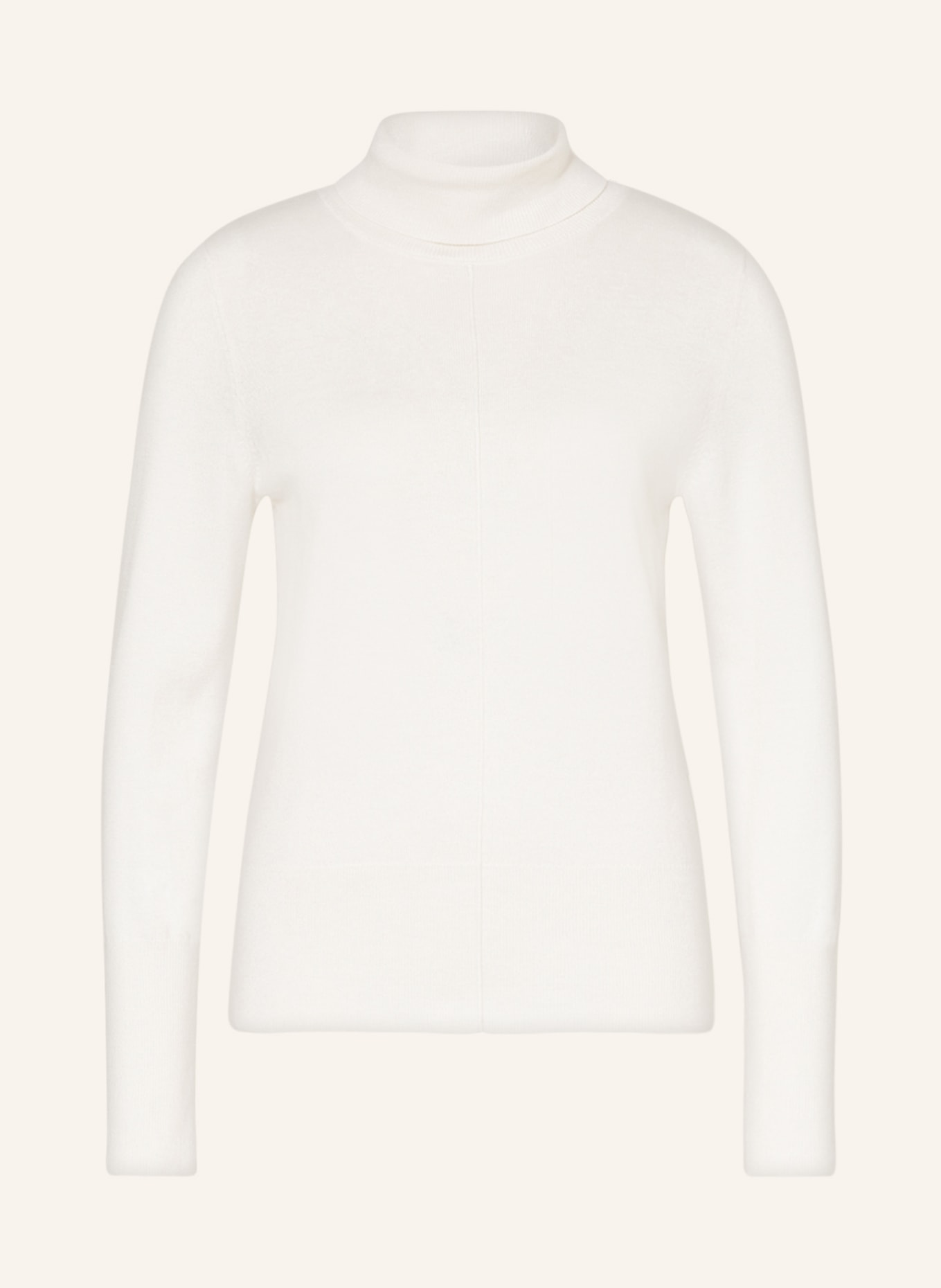 comma casual identity Turtleneck sweater, Color: WHITE (Image 1)