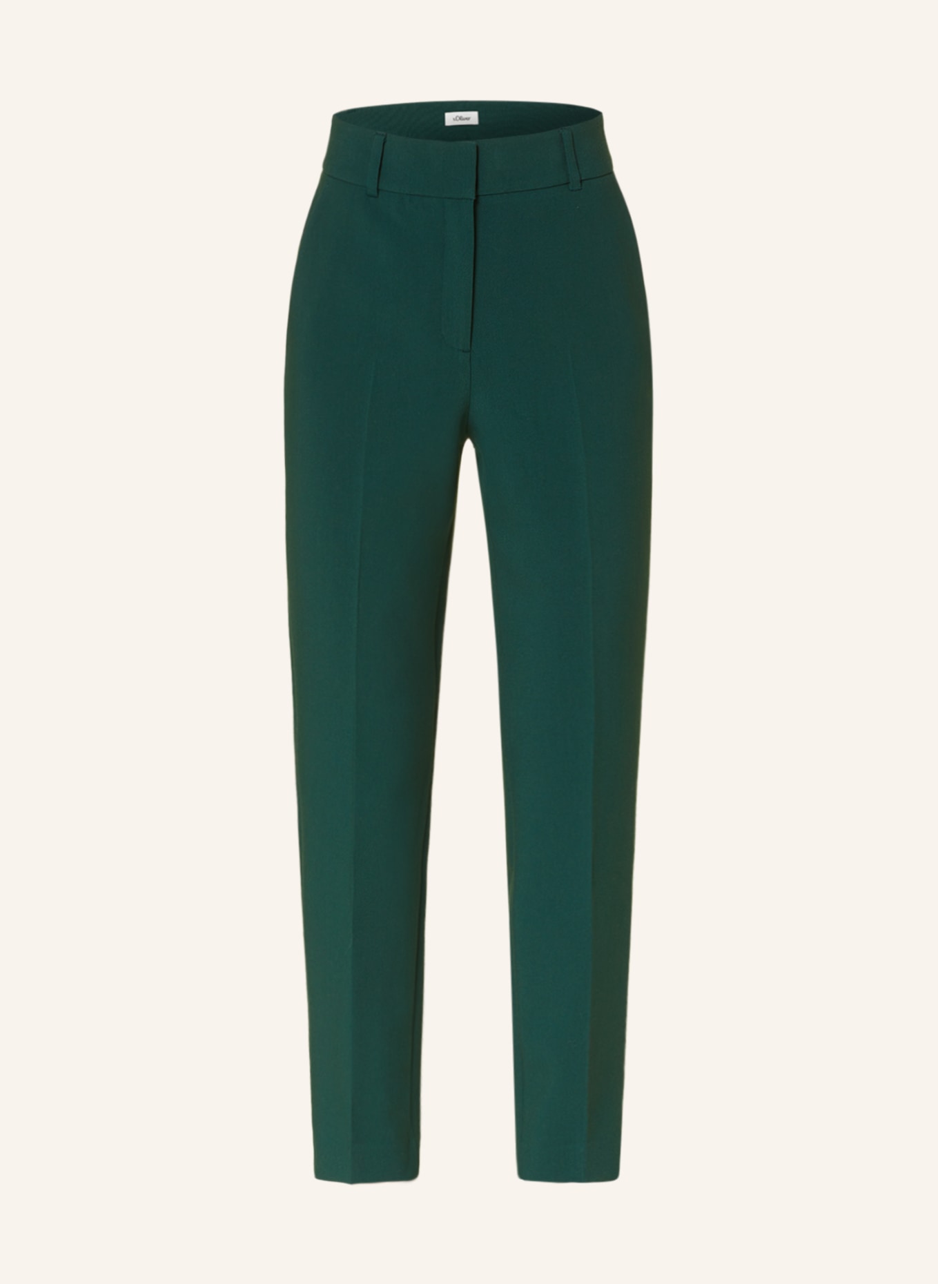 s.Oliver BLACK LABEL Trousers, Color: DARK GREEN (Image 1)