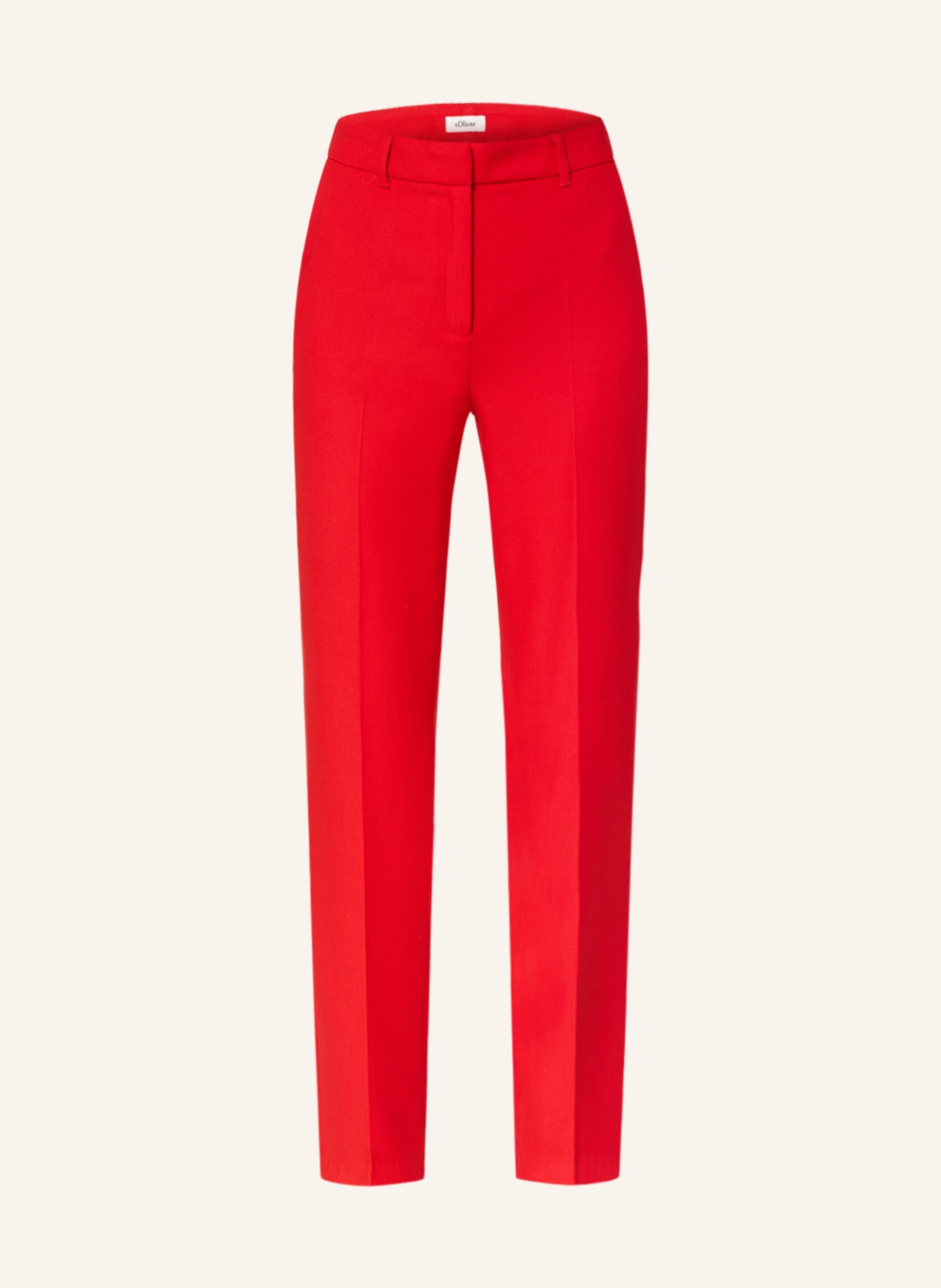 s.Oliver BLACK LABEL Trousers, Color: RED (Image 1)
