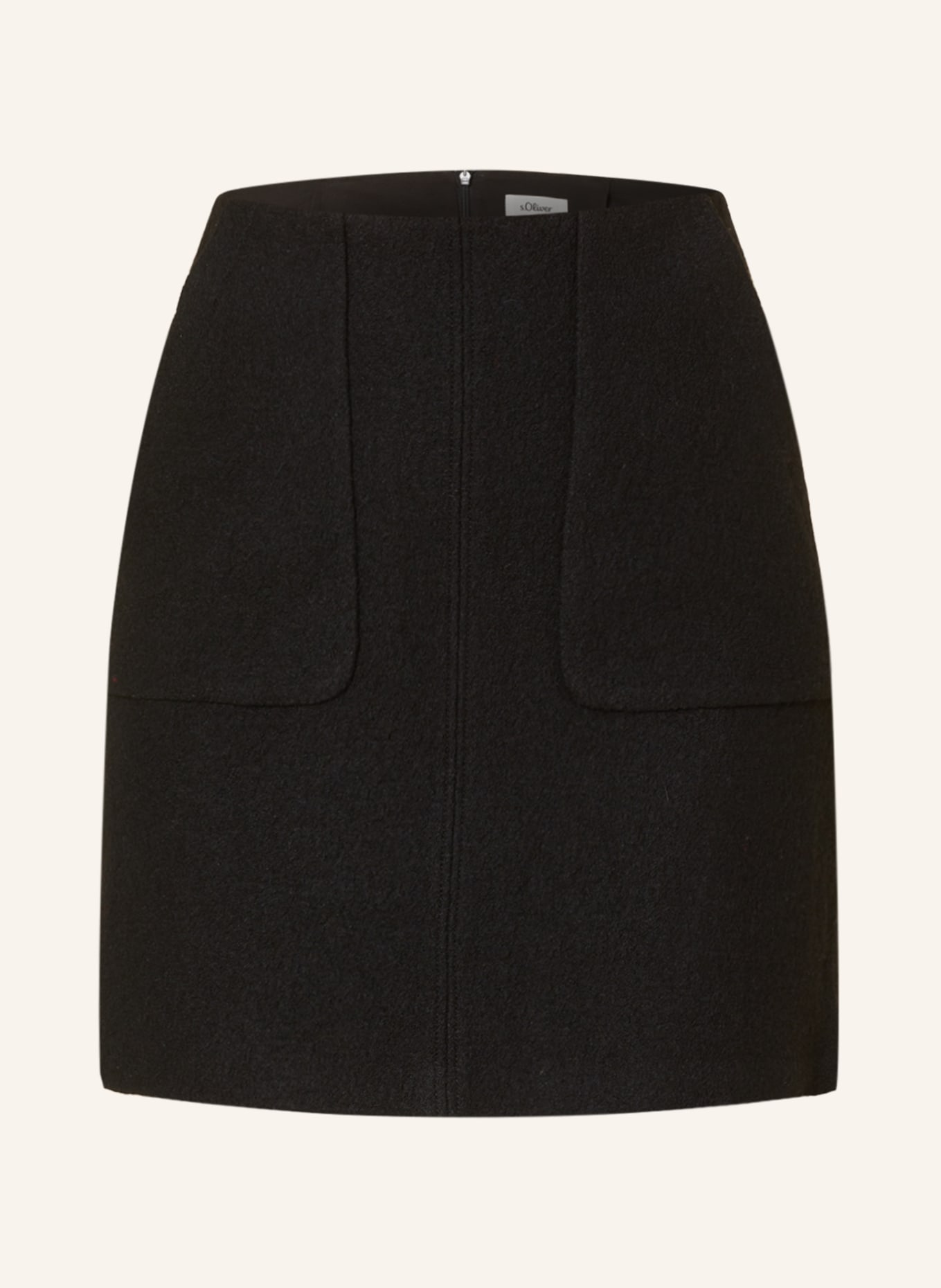 s.Oliver BLACK LABEL Skirt, Color: BLACK (Image 1)