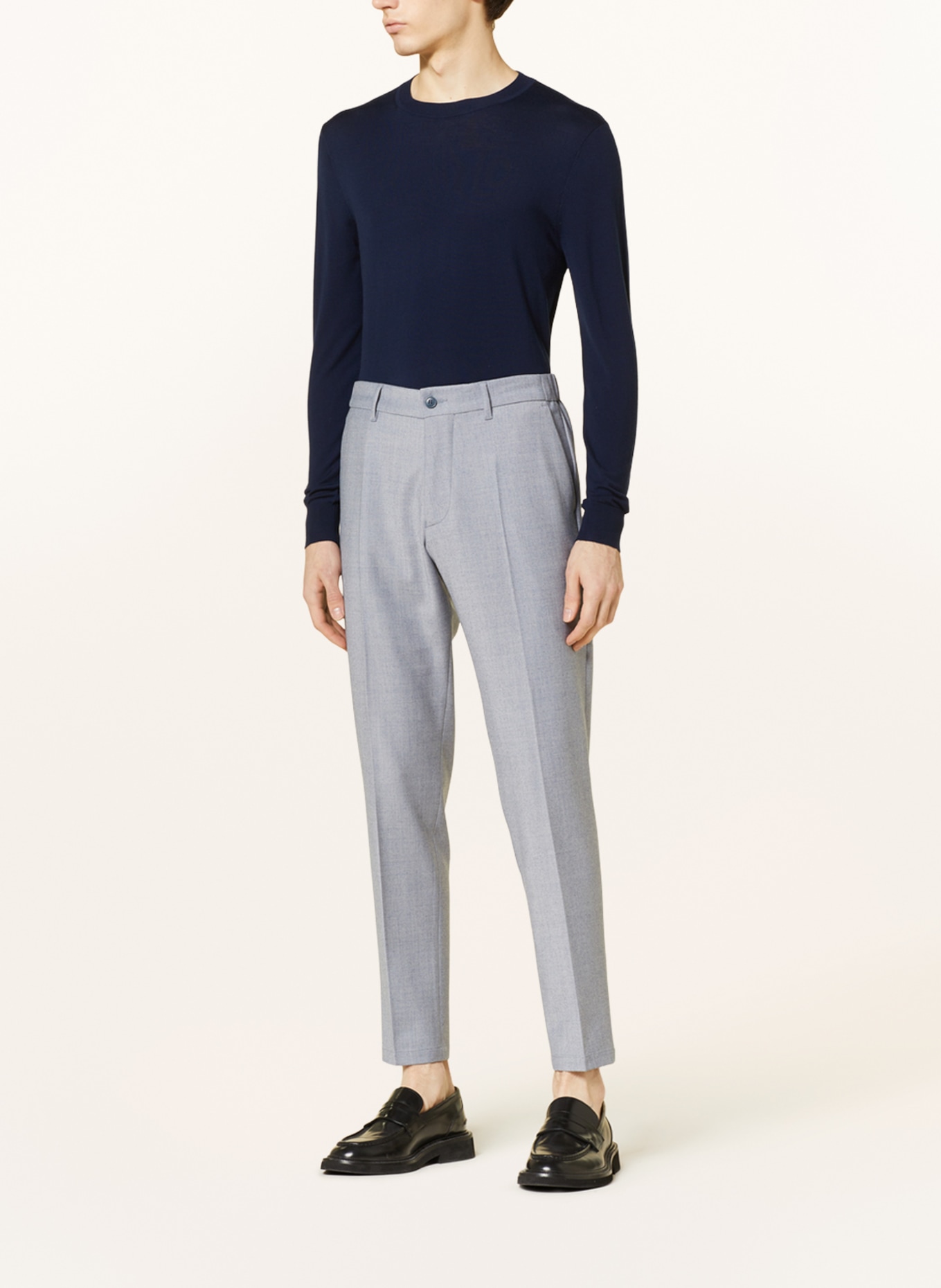 DRYKORN Oblekové kalhoty AJEND Extra Slim Fit, Barva: 3712 blau (Obrázek 3)