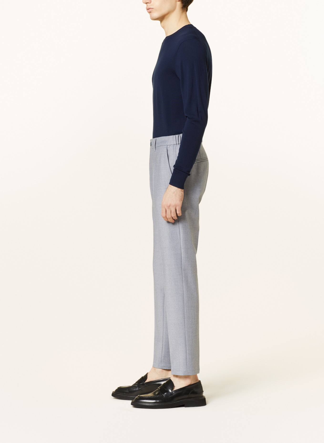 DRYKORN Spodnie garniturowe AJEND extra slim fit, Kolor: 3712 blau (Obrazek 5)