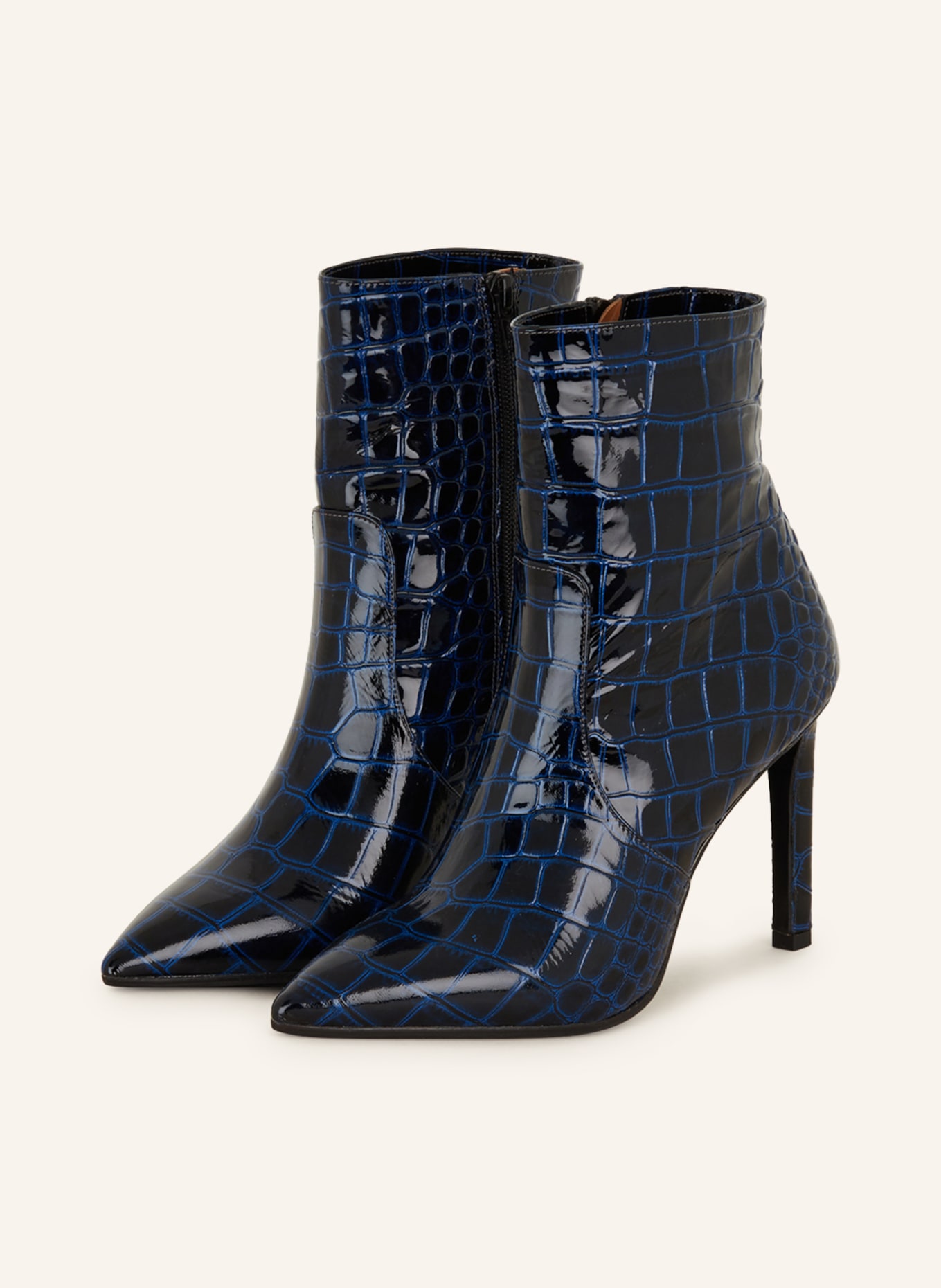 THEA MIKA Ankle boots NORMA, Color: BLUE/ BLACK (Image 1)