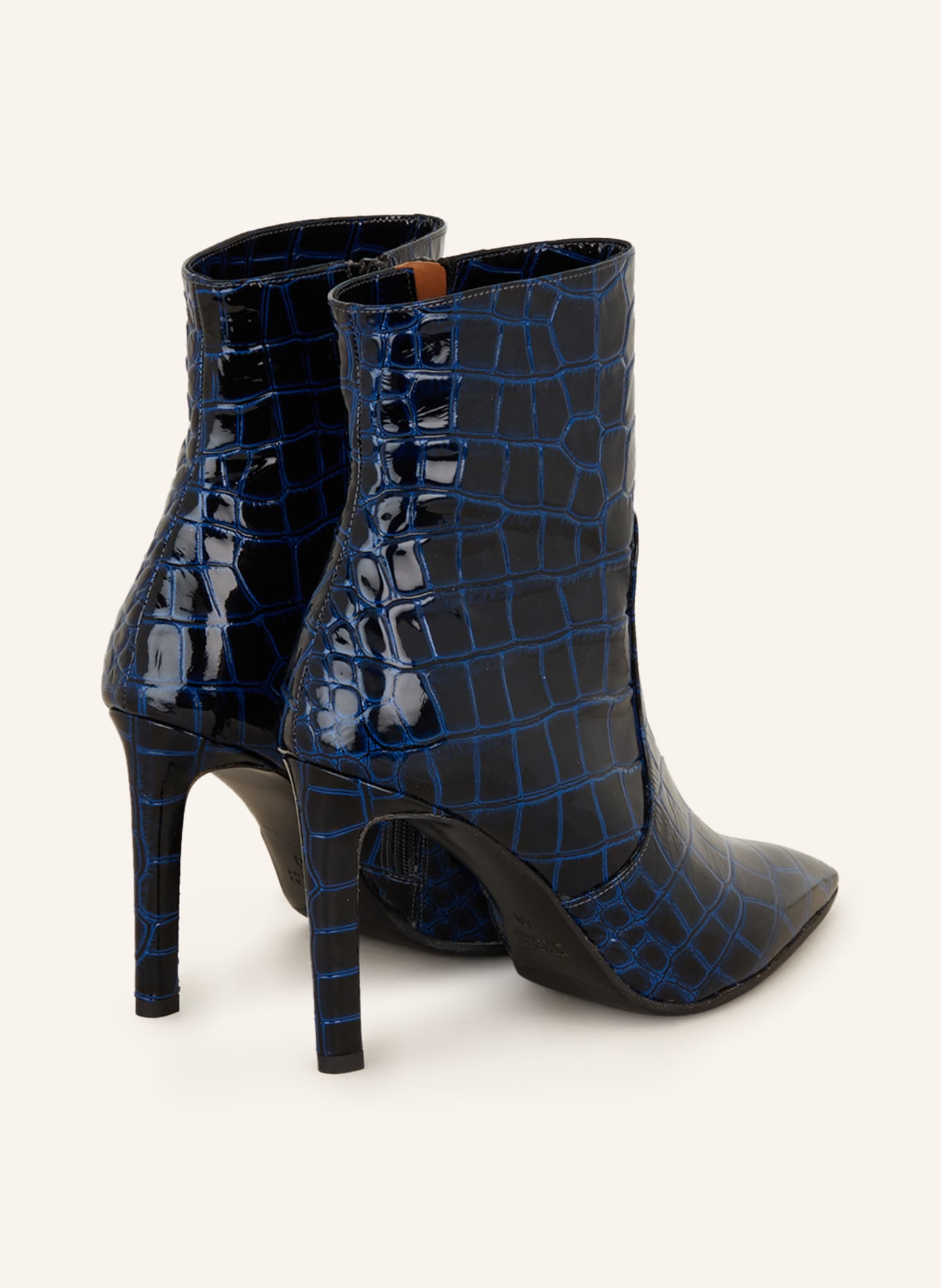 THEA MIKA Ankle boots NORMA, Color: BLUE/ BLACK (Image 2)