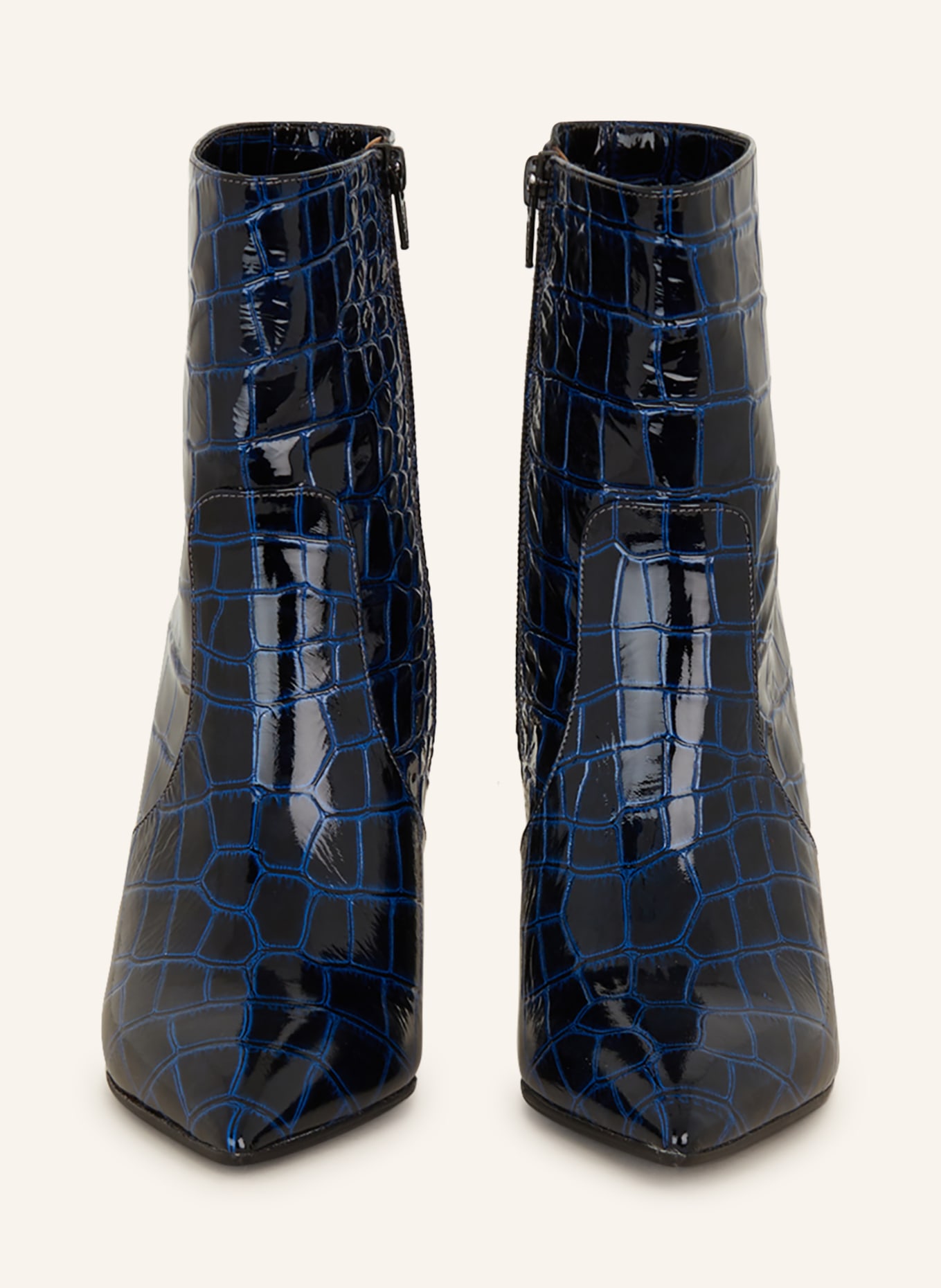 THEA MIKA Ankle boots NORMA, Color: BLUE/ BLACK (Image 3)