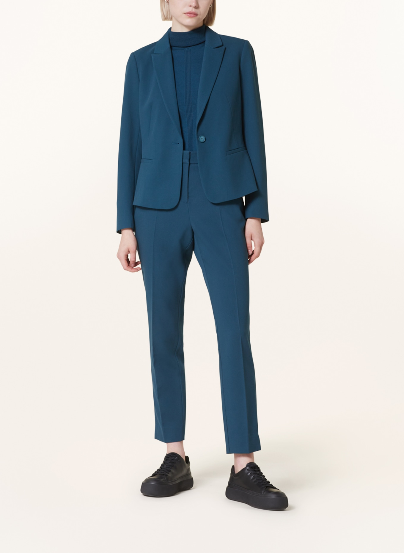 comma Trousers, Color: TEAL (Image 2)