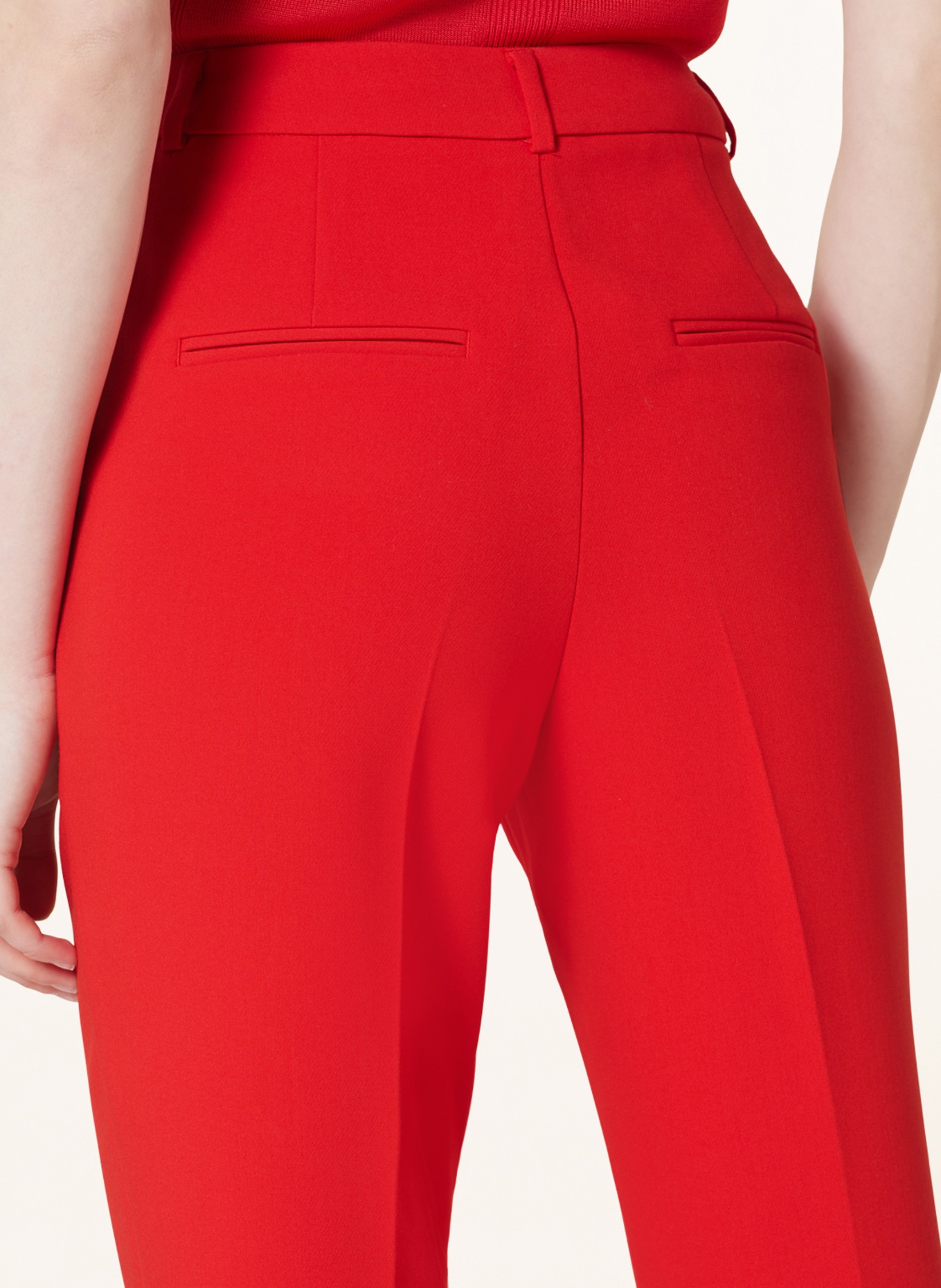 comma Trousers, Color: RED (Image 4)