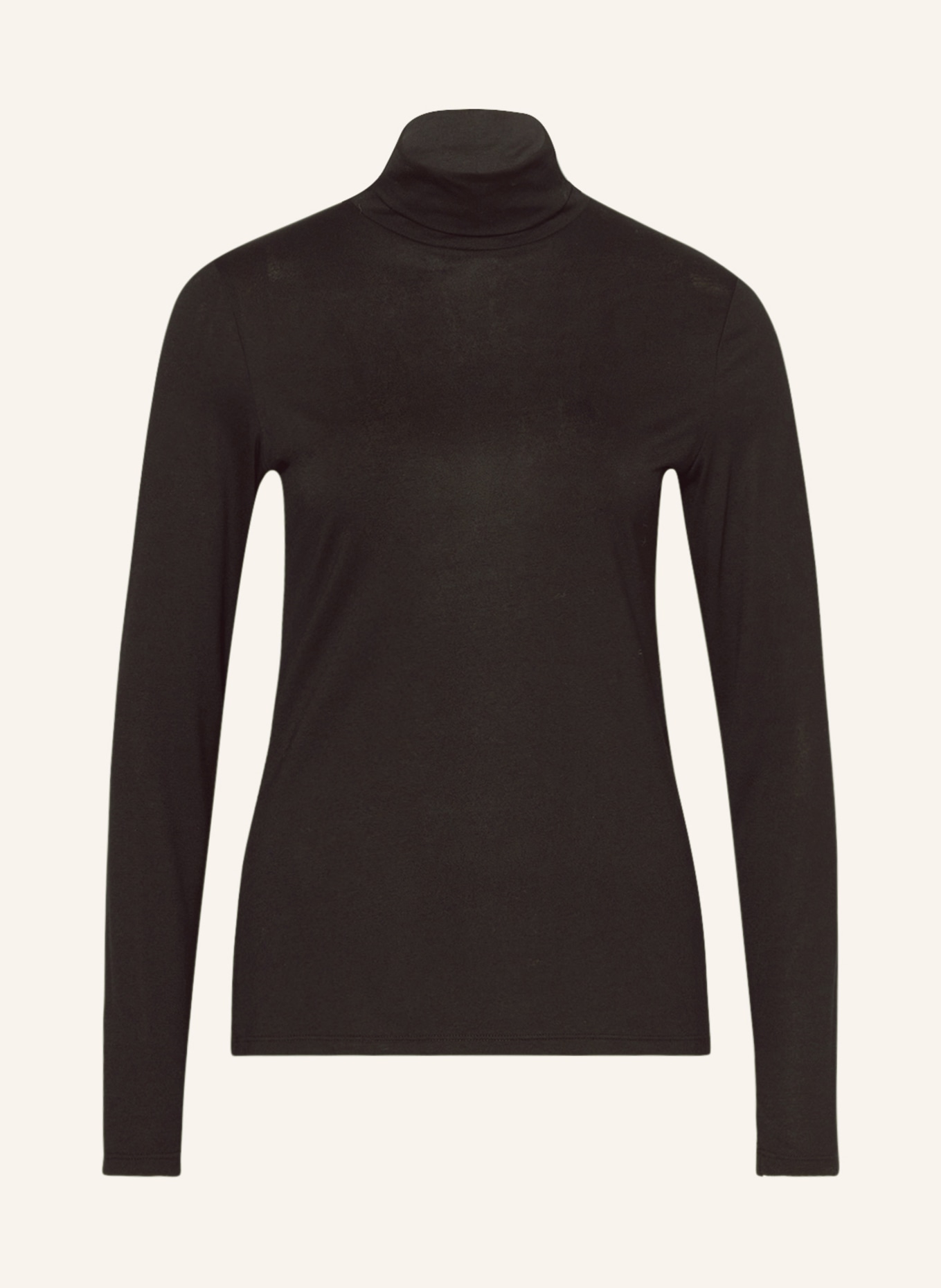 comma Turtleneck shirt, Color: BLACK (Image 1)