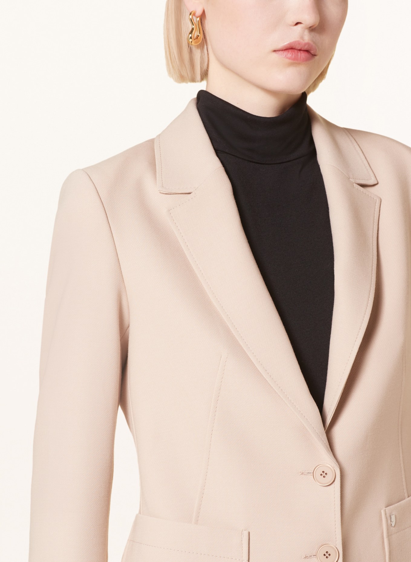 Comma blazer sales light rose