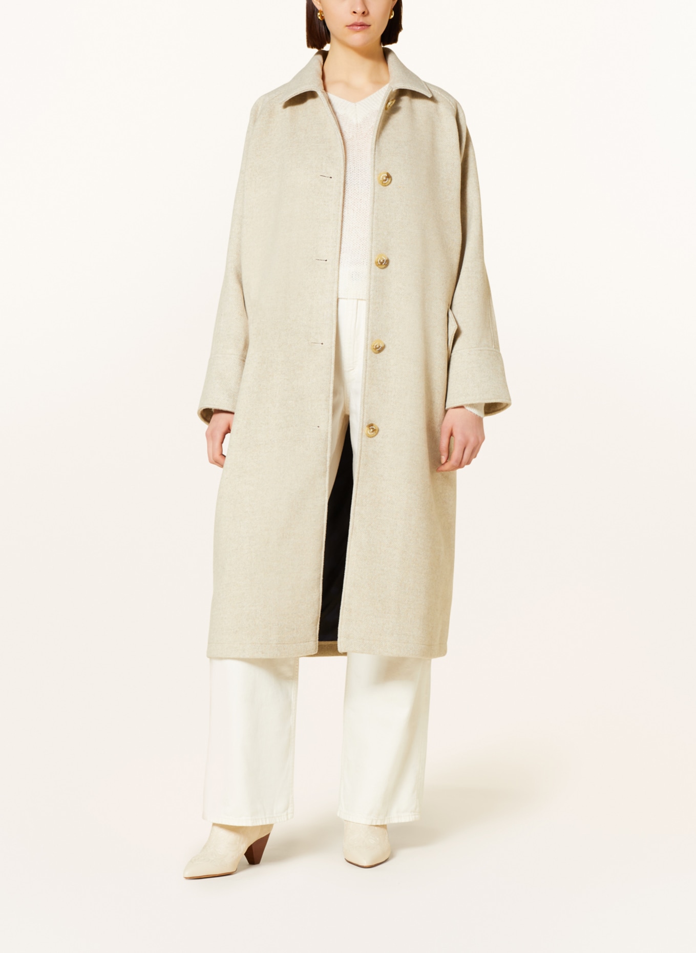 FABIENNE CHAPOT Coat OLENA, Color: BEIGE (Image 2)