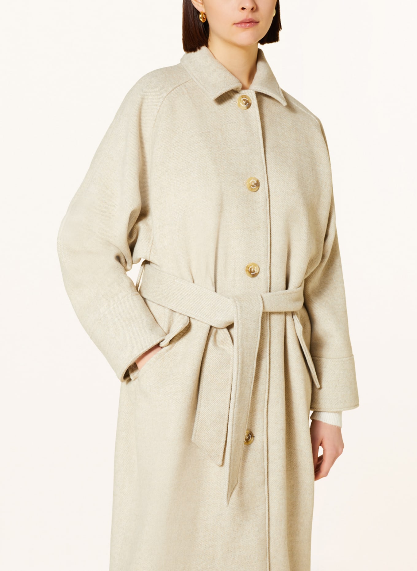 FABIENNE CHAPOT Mantel OLENA, Farbe: BEIGE (Bild 4)