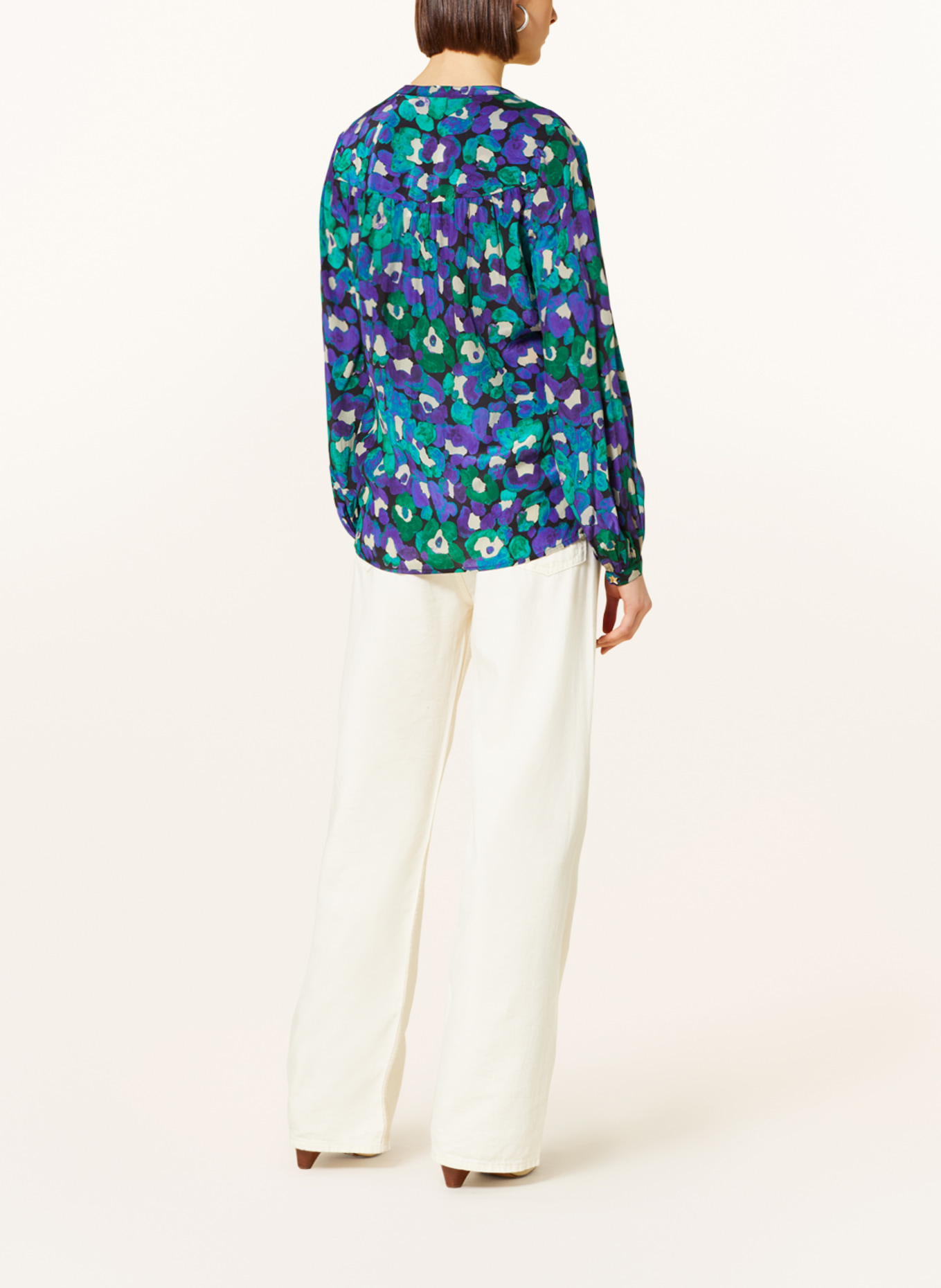 FABIENNE CHAPOT Bluse, Farbe: LILA/ GRÜN/ SCHWARZ (Bild 3)