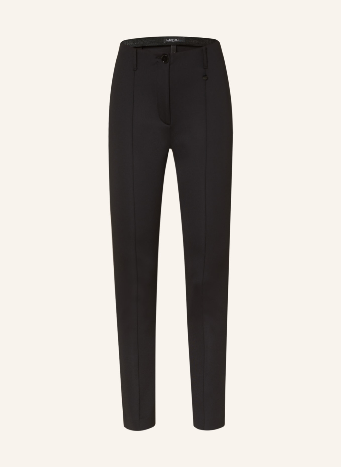 MARC CAIN Jersey pants SYDNEY, Color: 900 BLACK (Image 1)