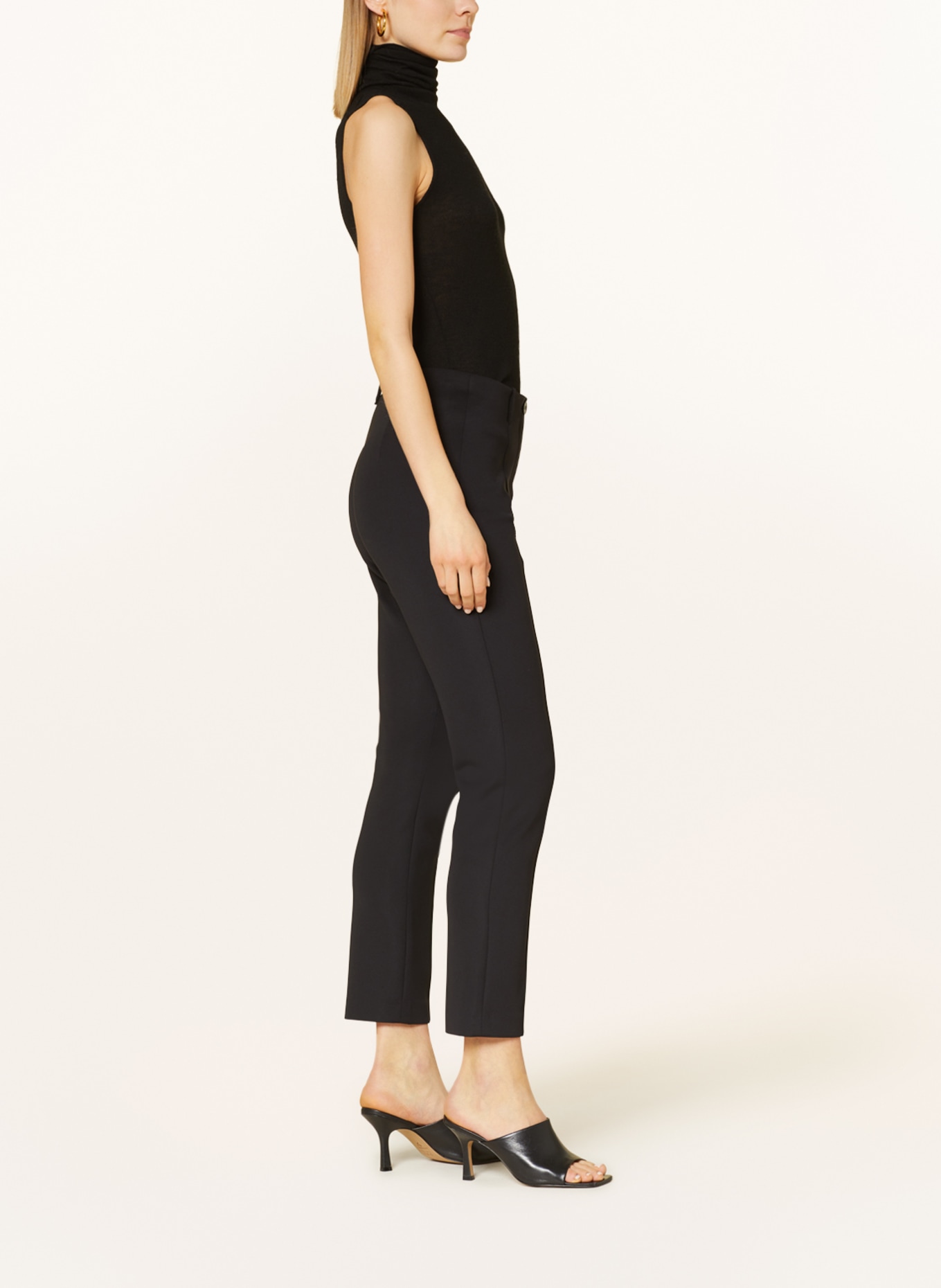 MARC CAIN Jersey pants SYDNEY, Color: 900 BLACK (Image 4)