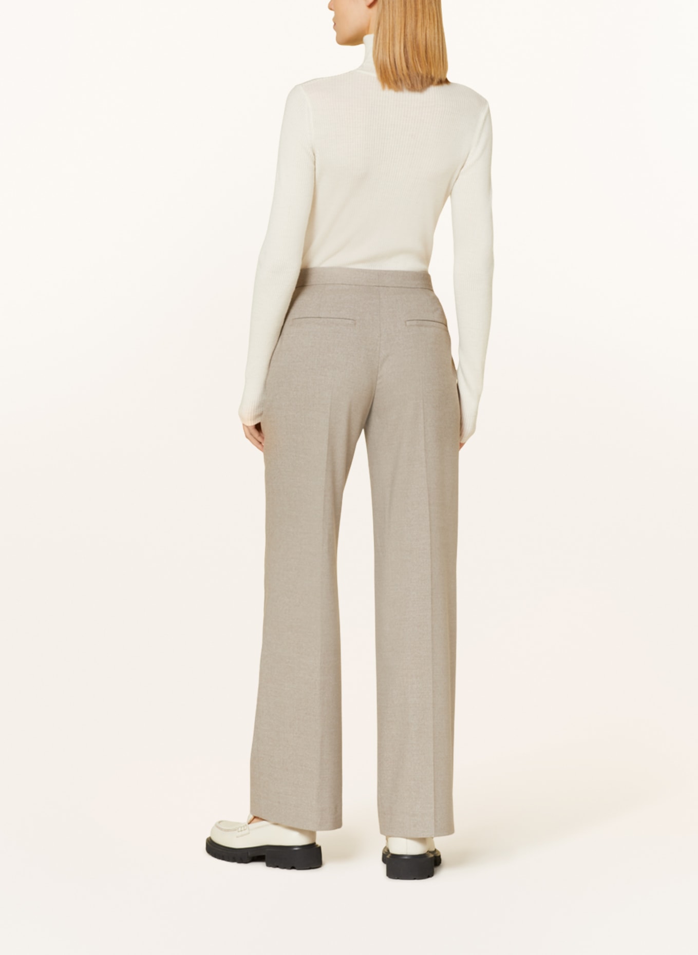 CINQUE Wide leg trousers CISONG, Color: TAUPE (Image 3)