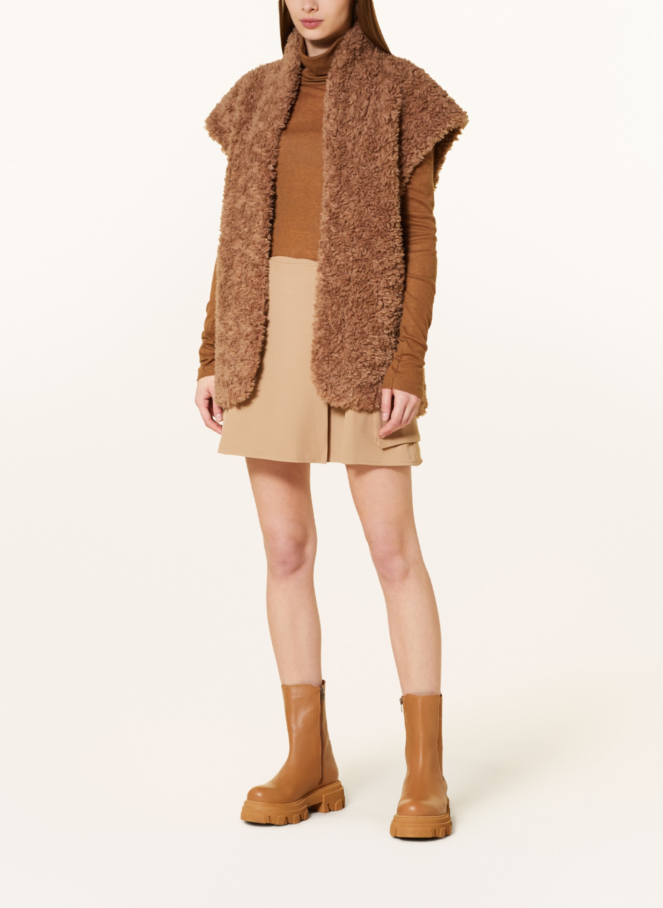 Camel color vest store