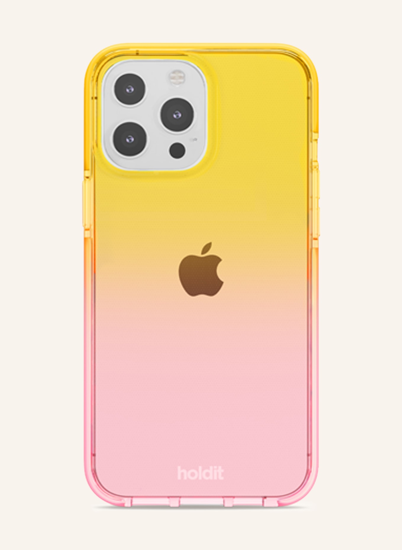 holdit Smartphone case, Color: PINK/ YELLOW (Image 1)