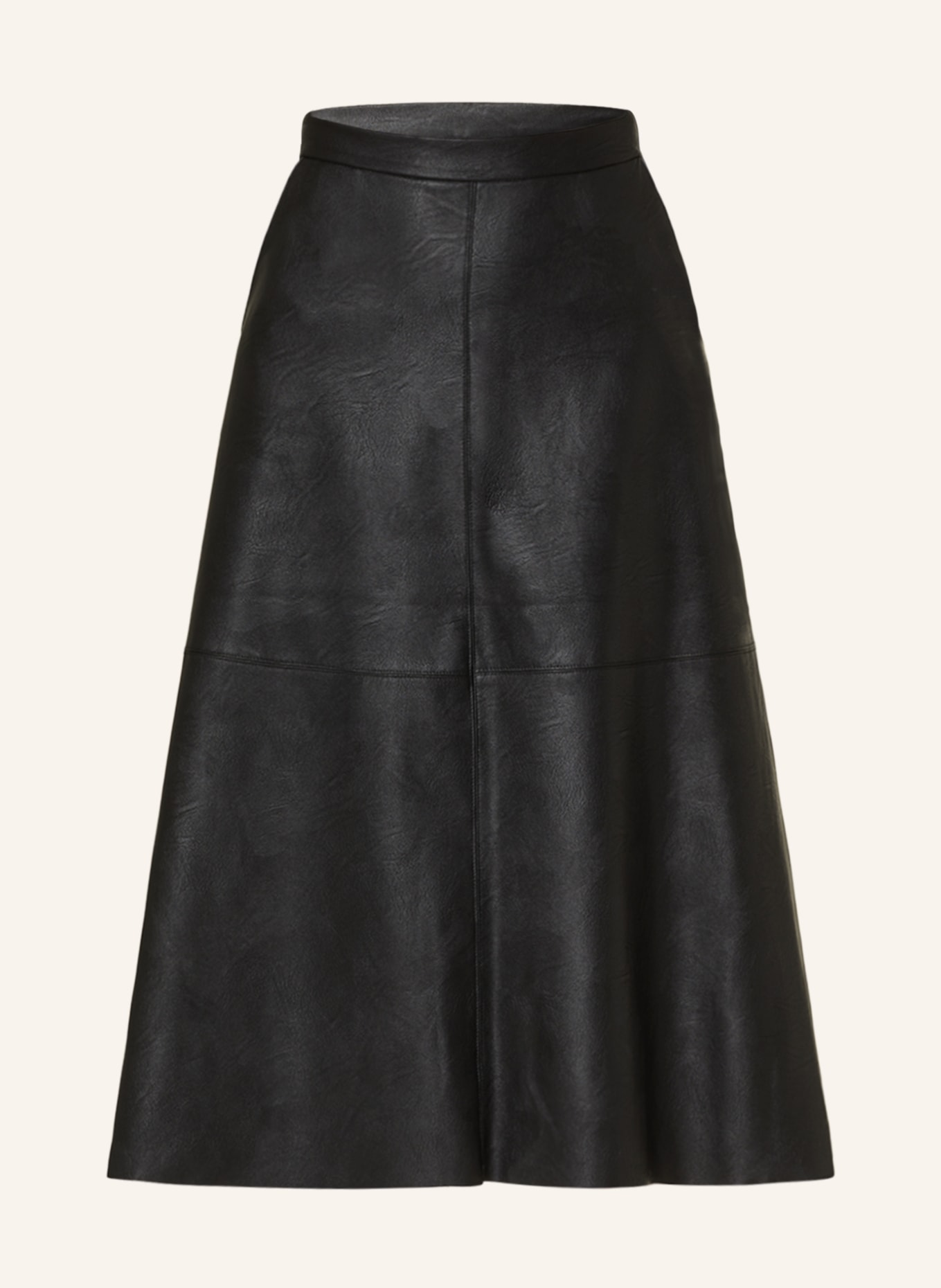 Herrlicher Skirt INALLA in leather look, Color: BLACK (Image 1)