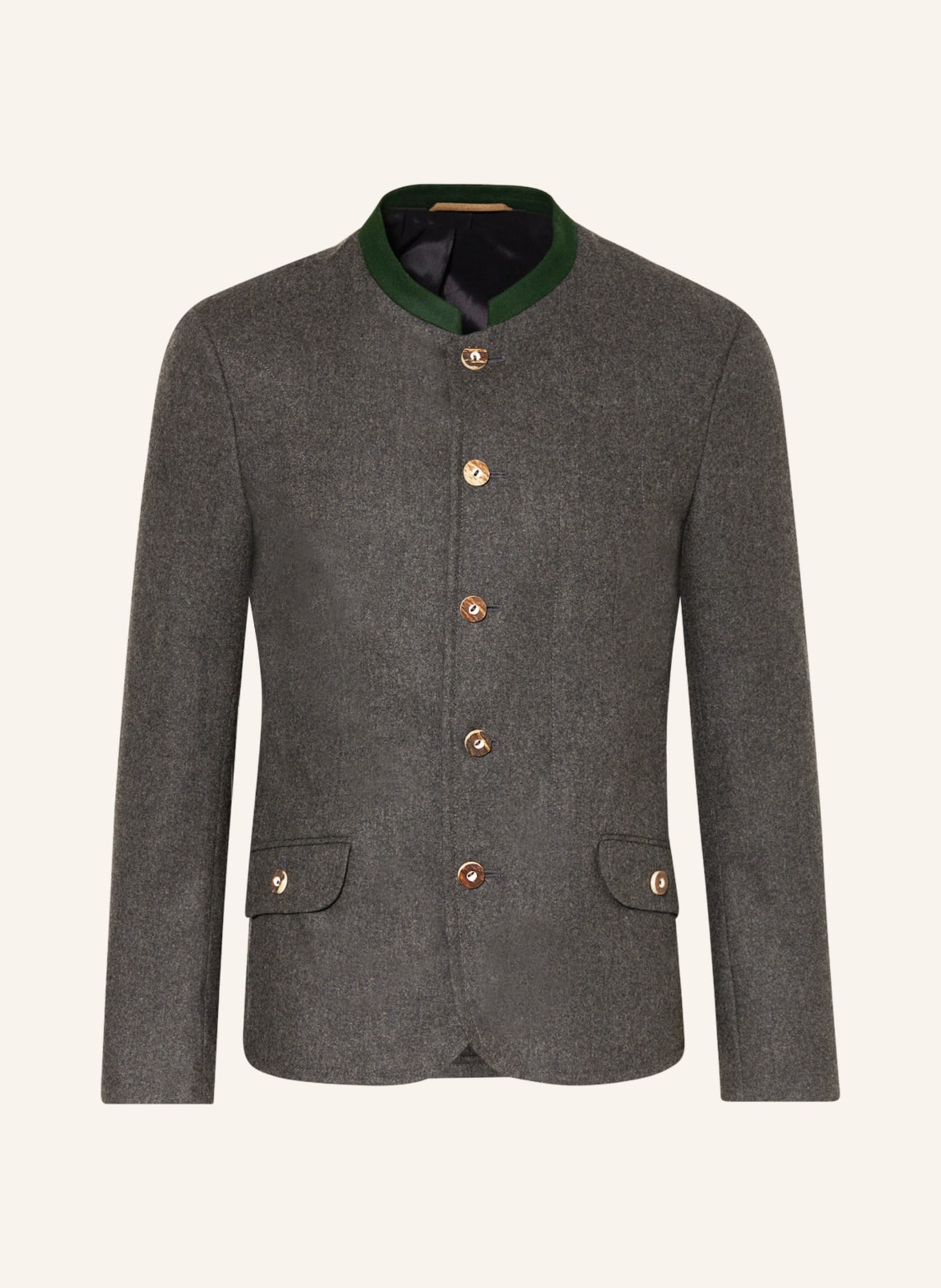 Grasegger Alpine jacket OBOLUS slim fit, Color: DARK GRAY (Image 1)