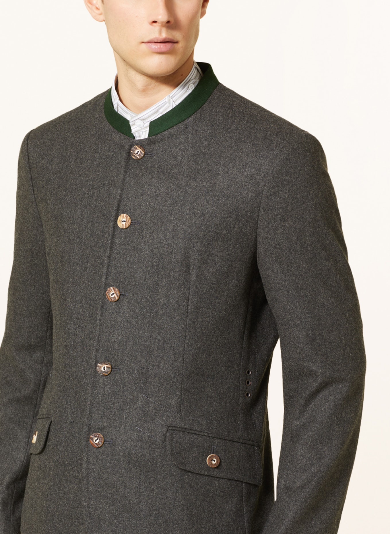 Grasegger Alpine jacket OBOLUS slim fit, Color: DARK GRAY (Image 4)