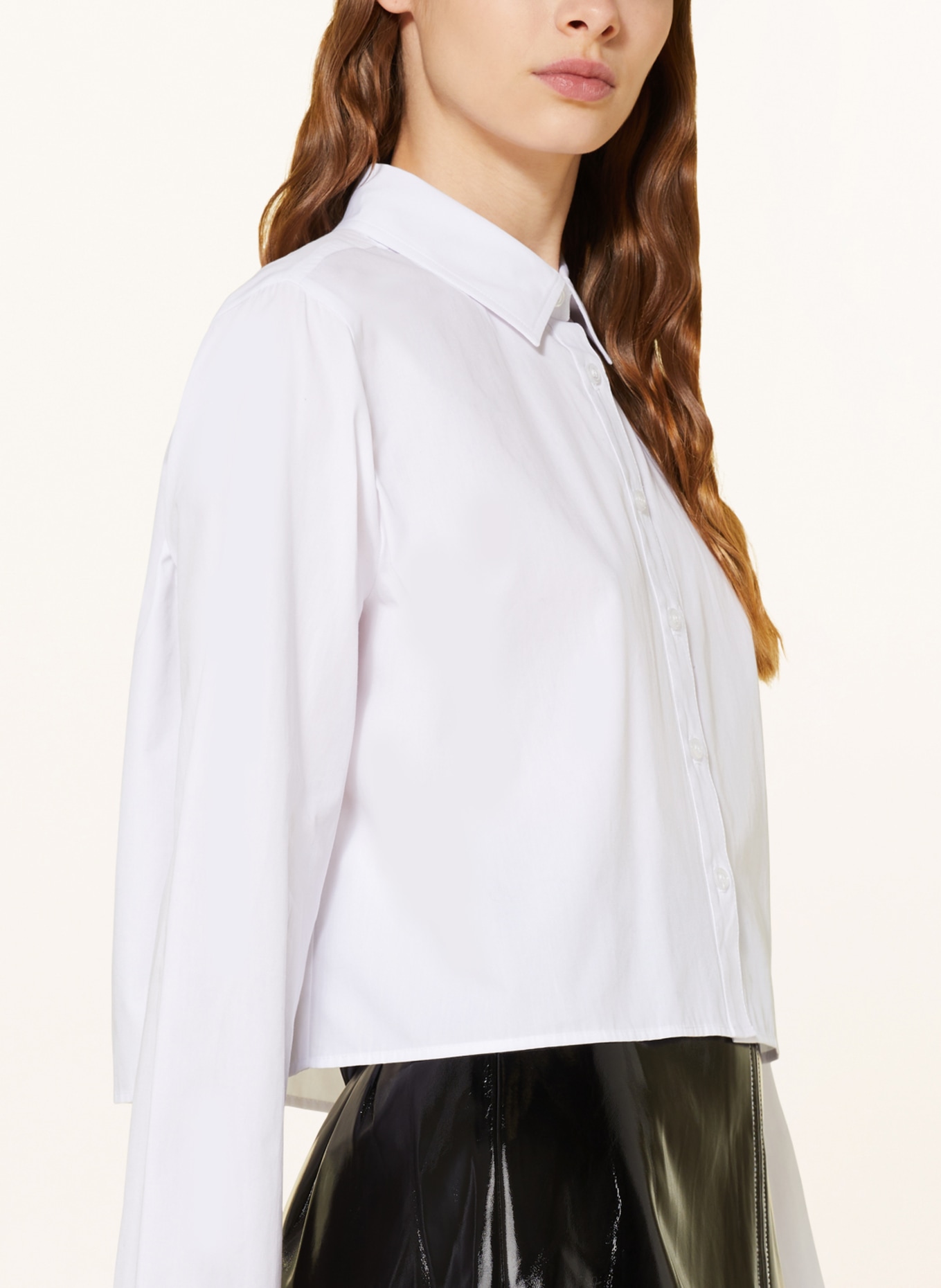ENVII Cropped shirt blouse ENTAPETI, Color: WHITE (Image 4)