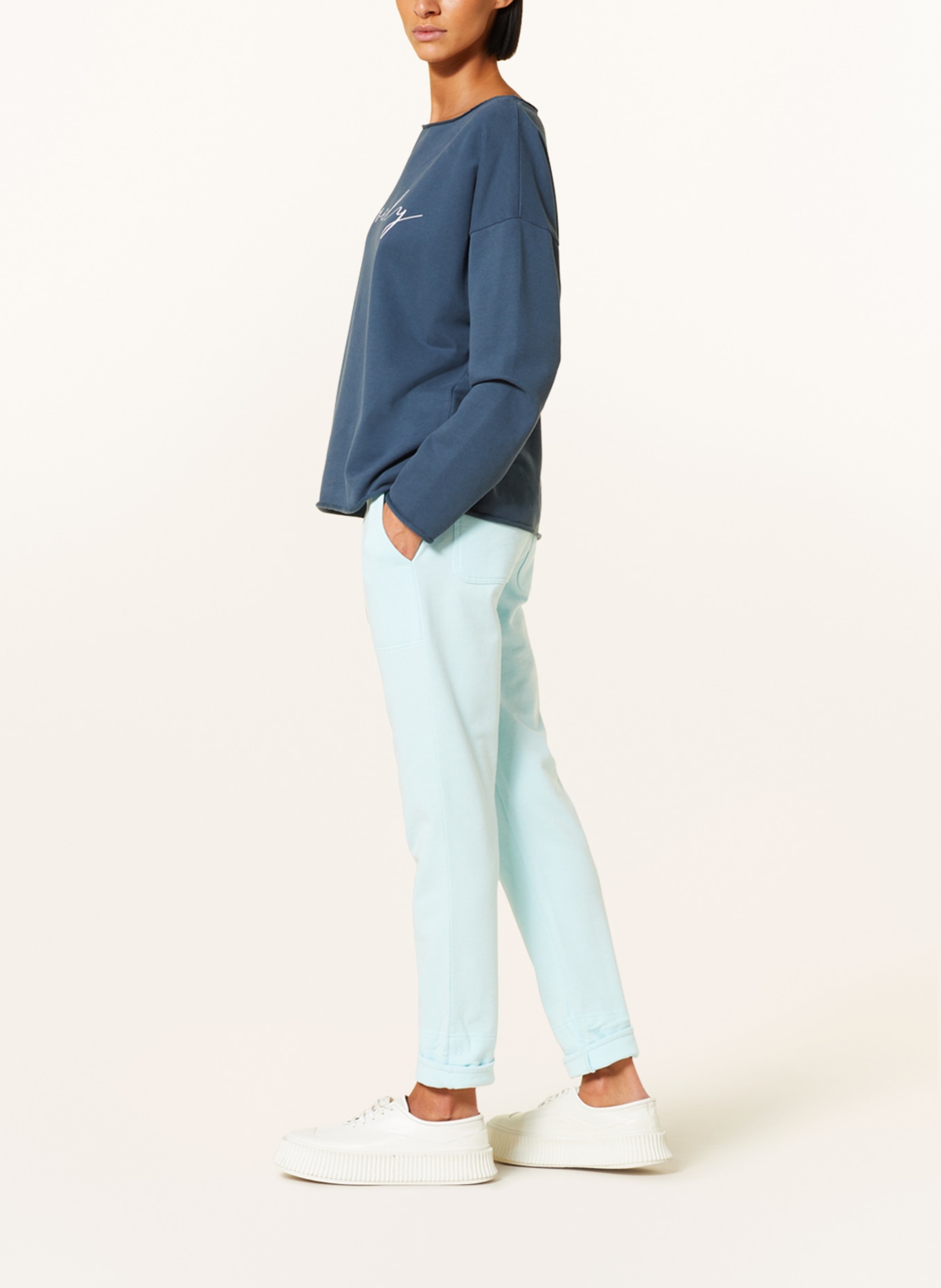 Juvia Sweatpants CATHY, Color: TURQUOISE (Image 4)
