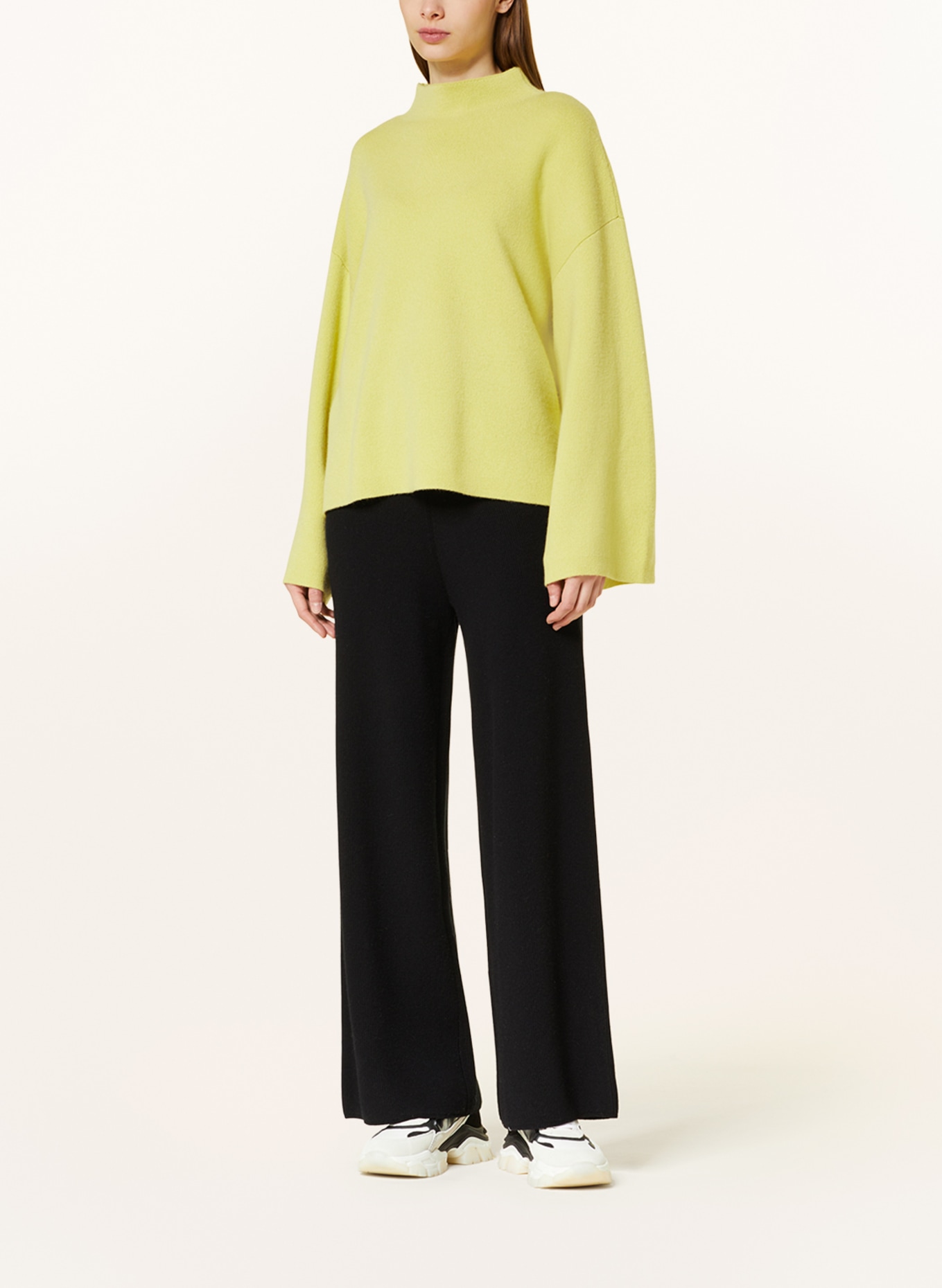 Juvia Sweater YUNA with cashmere, Color: LIGHT YELLOW (Image 2)