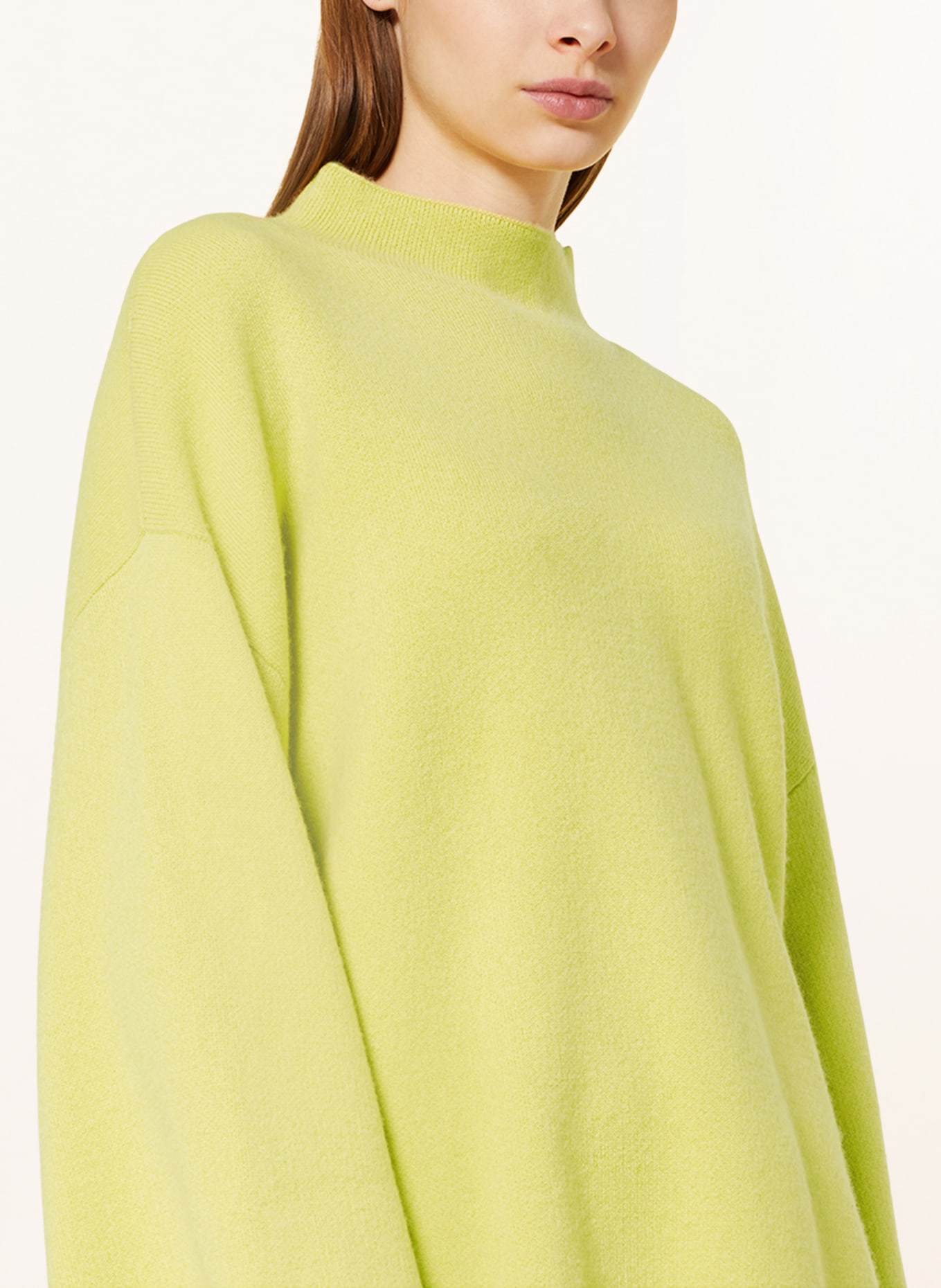 Juvia Sweater YUNA with cashmere, Color: LIGHT YELLOW (Image 4)