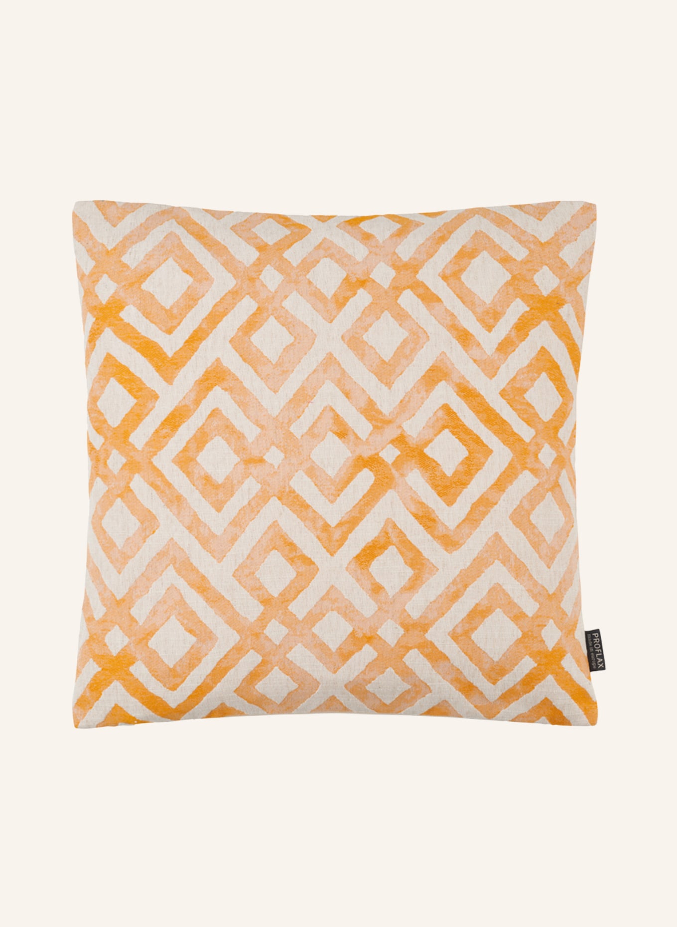 PROFLAX Decorative cushion cover INGO, Color: CREAM/ YELLOW (Image 1)