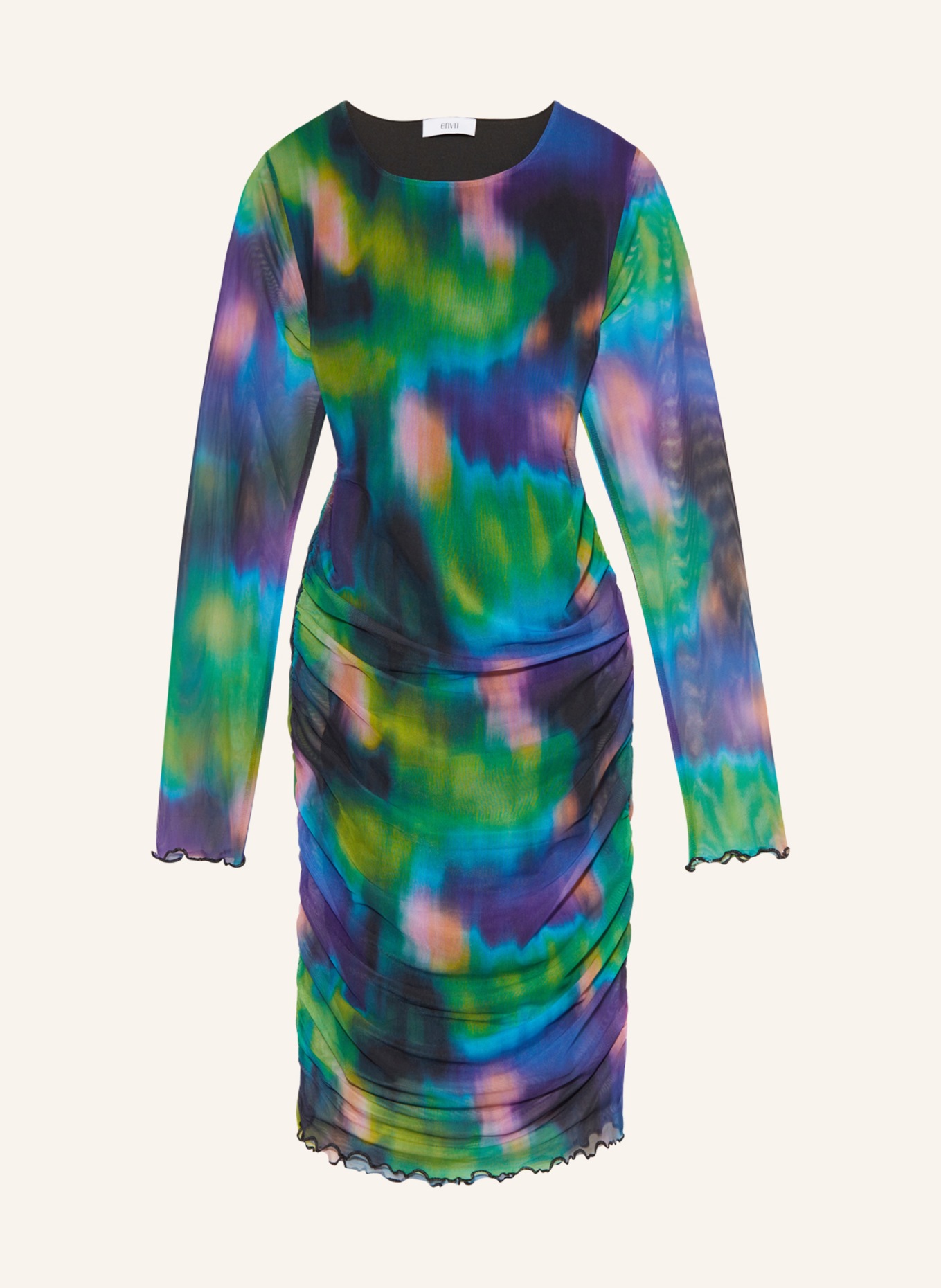 ENVII Mesh-Kleid ENRAVEN, Farbe: GRÜN/ BLAU/ HELLBLAU (Bild 1)