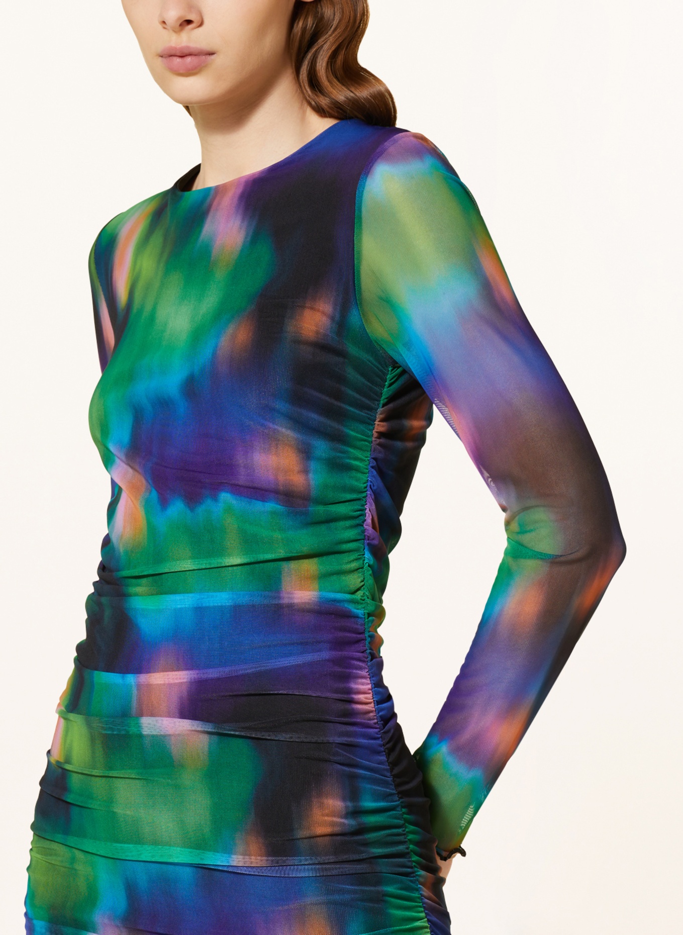 ENVII Mesh-Kleid ENRAVEN, Farbe: GRÜN/ BLAU/ HELLBLAU (Bild 4)