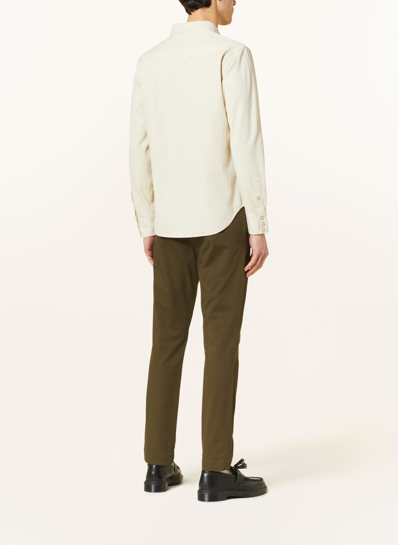 POLO RALPH LAUREN Koszula jeansowa slim fit, Kolor: JASNOBRĄZOWY (Obrazek 3)