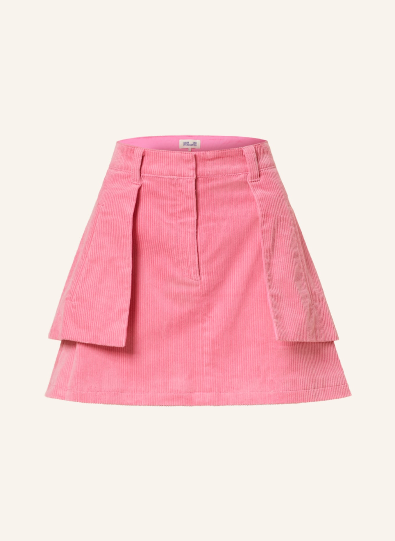 BAUM UND PFERDGARTEN Corduroy skirt SAKURA, Color: PINK (Image 1)