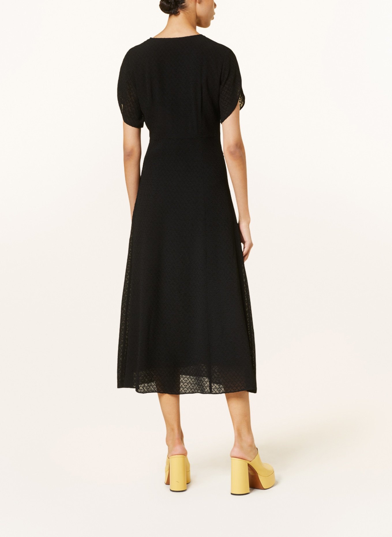 BAUM UND PFERDGARTEN Dress AIYANNA, Color: BLACK (Image 3)