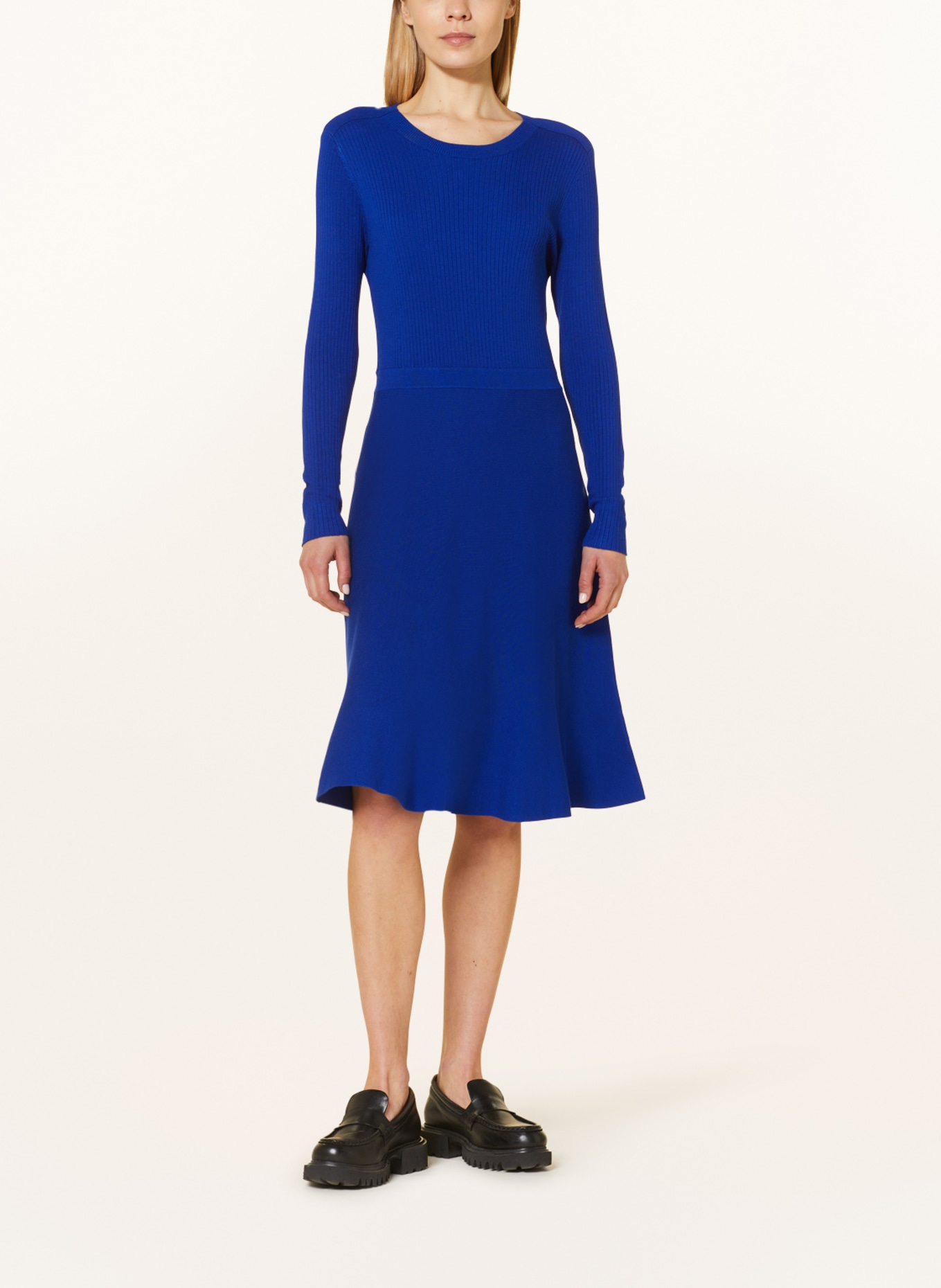 ROBE LÉGÈRE Knit dress, Color: DARK BLUE (Image 2)