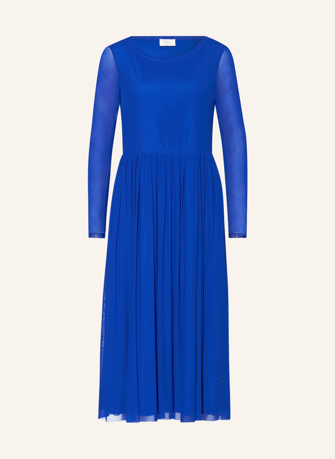 ROBE LÉGÈRE Mesh dress, Color: BLUE (Image 1)