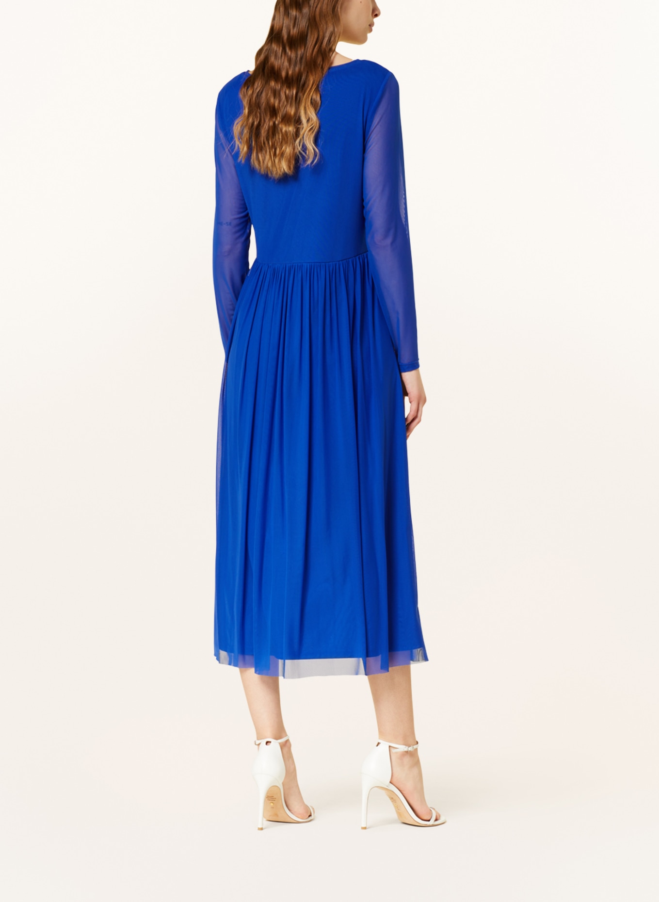 ROBE LÉGÈRE Mesh dress, Color: BLUE (Image 3)