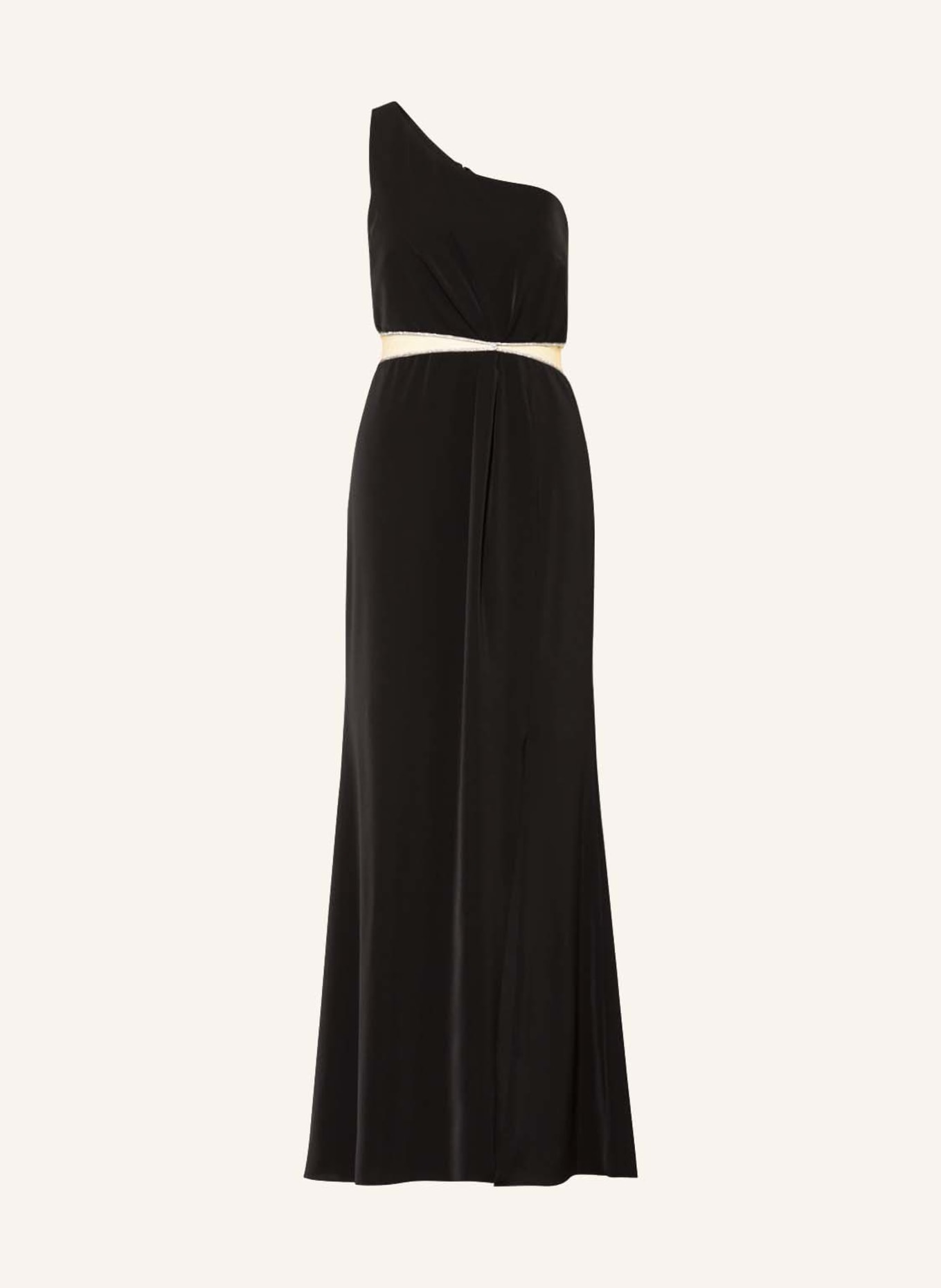 VM Vera Mont One-shoulder dress, Color: BLACK (Image 1)