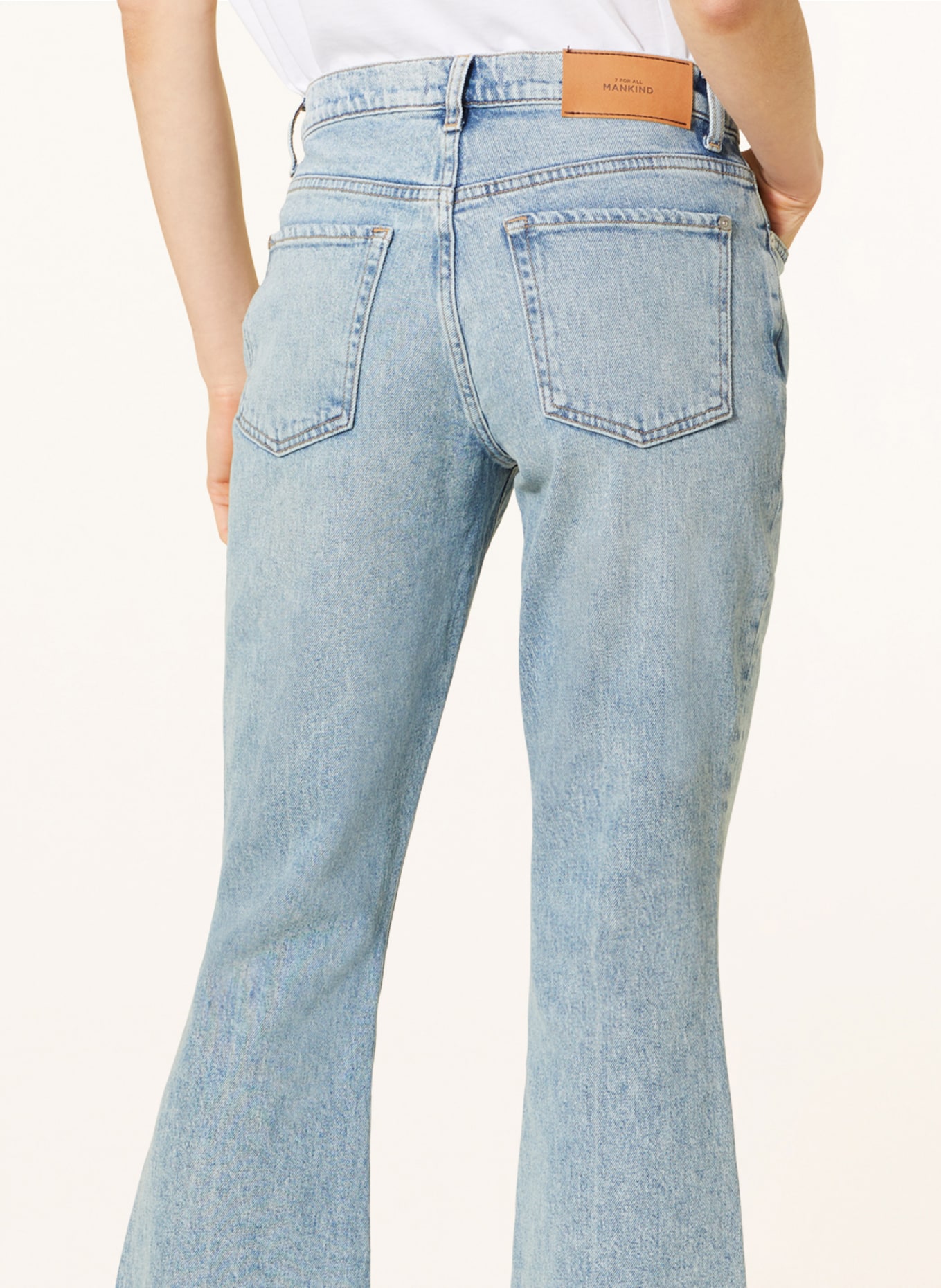 7 for all mankind Bootcut Jeans BETTY: OD LIGHT BLUE
