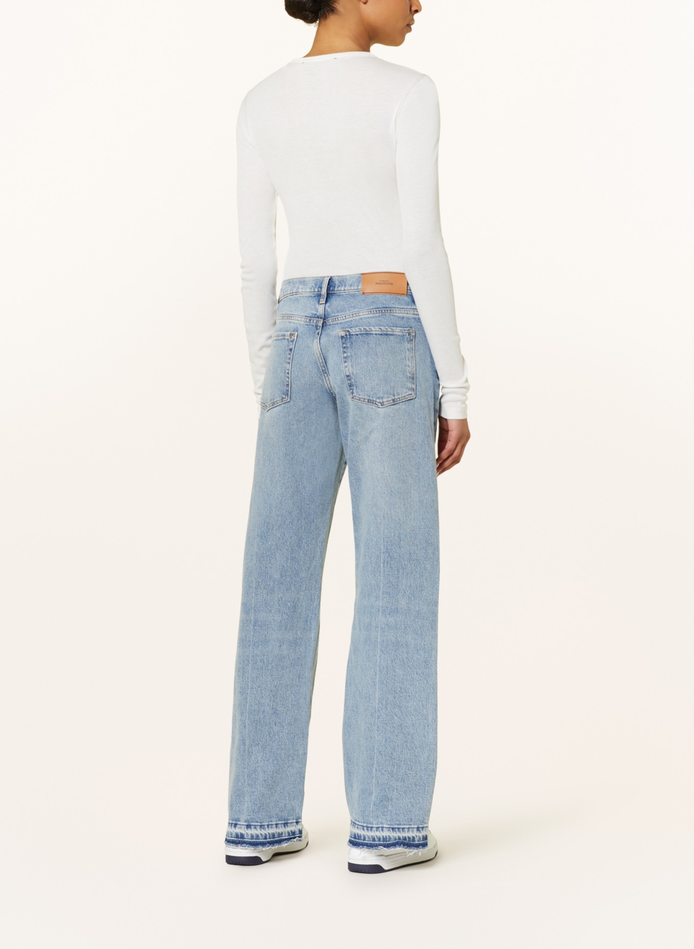 7 for all mankind Flared Jeans TESS, Farbe: OD LIGHT BLUE (Bild 3)