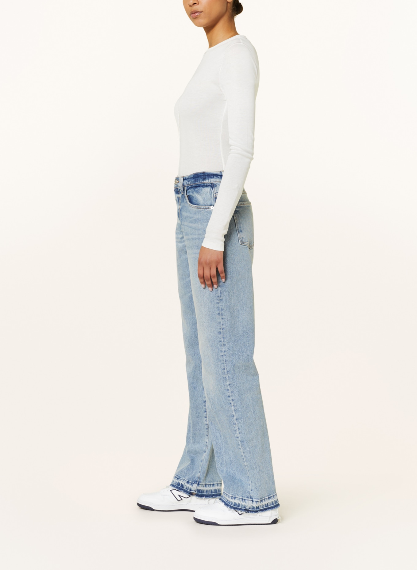 7 for all mankind Flared Jeans TESS, Farbe: OD LIGHT BLUE (Bild 4)