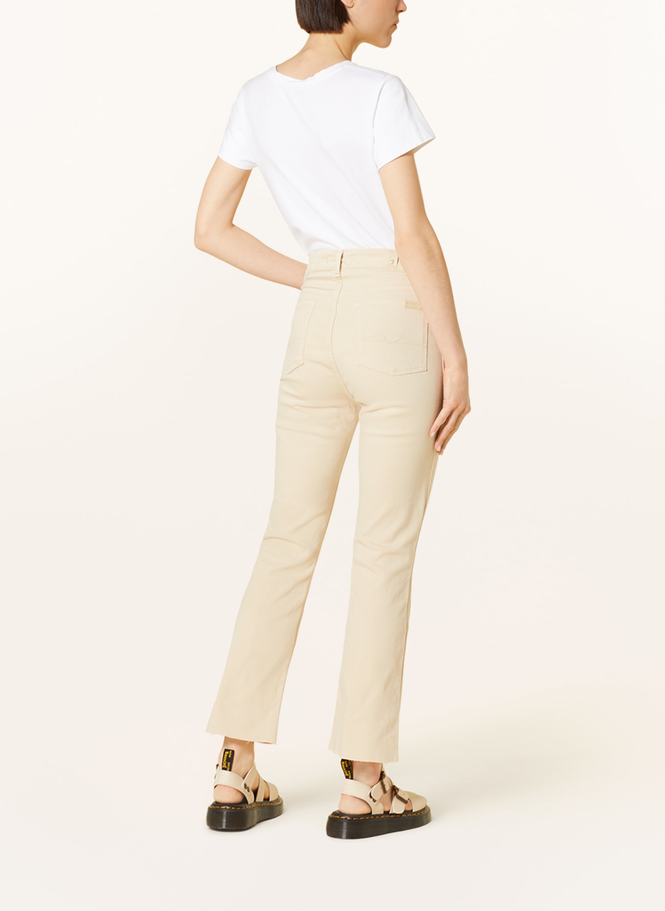7 for all mankind Jeans, Color: CREAM (Image 3)