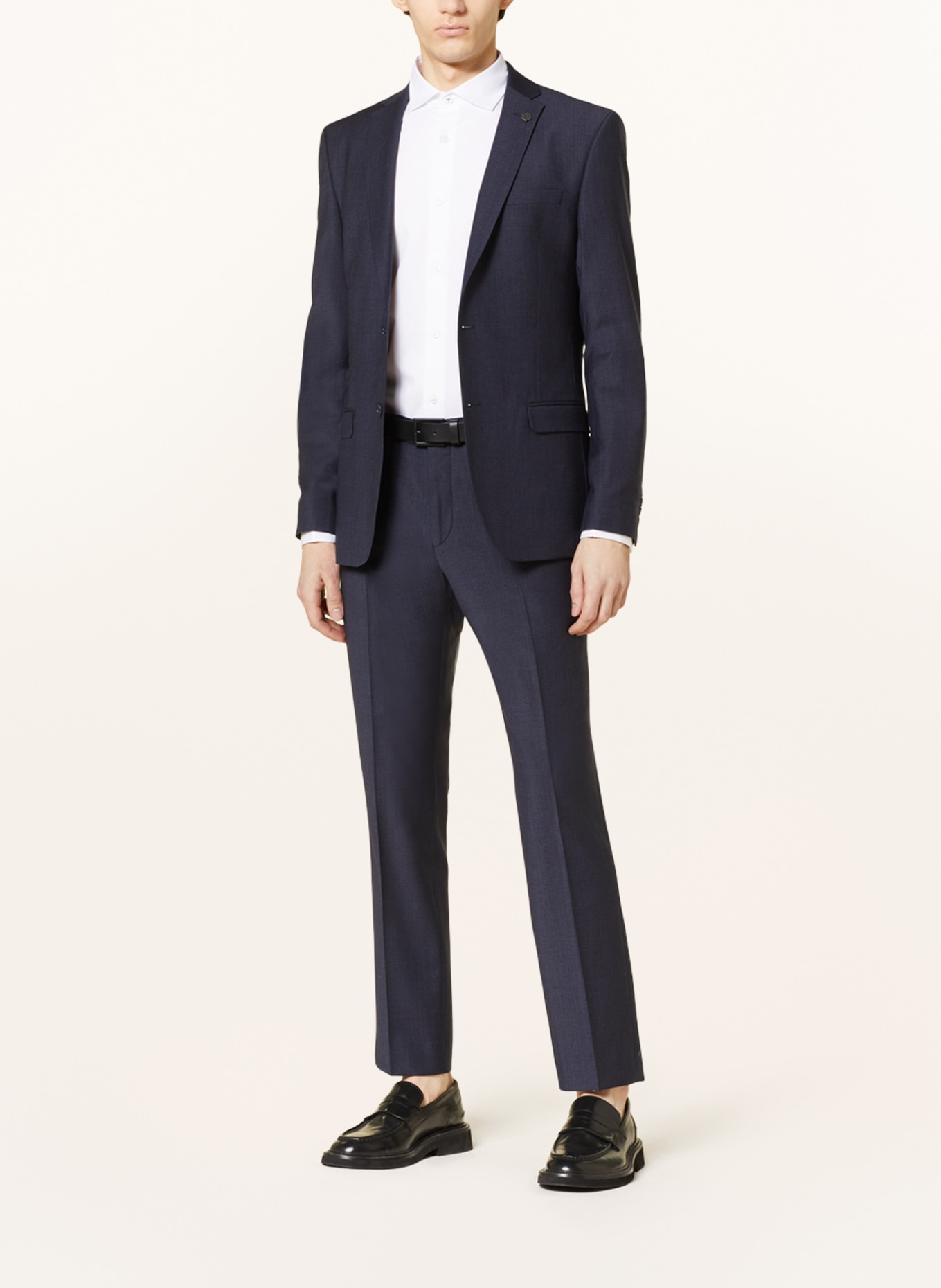 TED BAKER Anzughose FORBYTS Slim Fit, Farbe: NAVY NAVY (Bild 2)