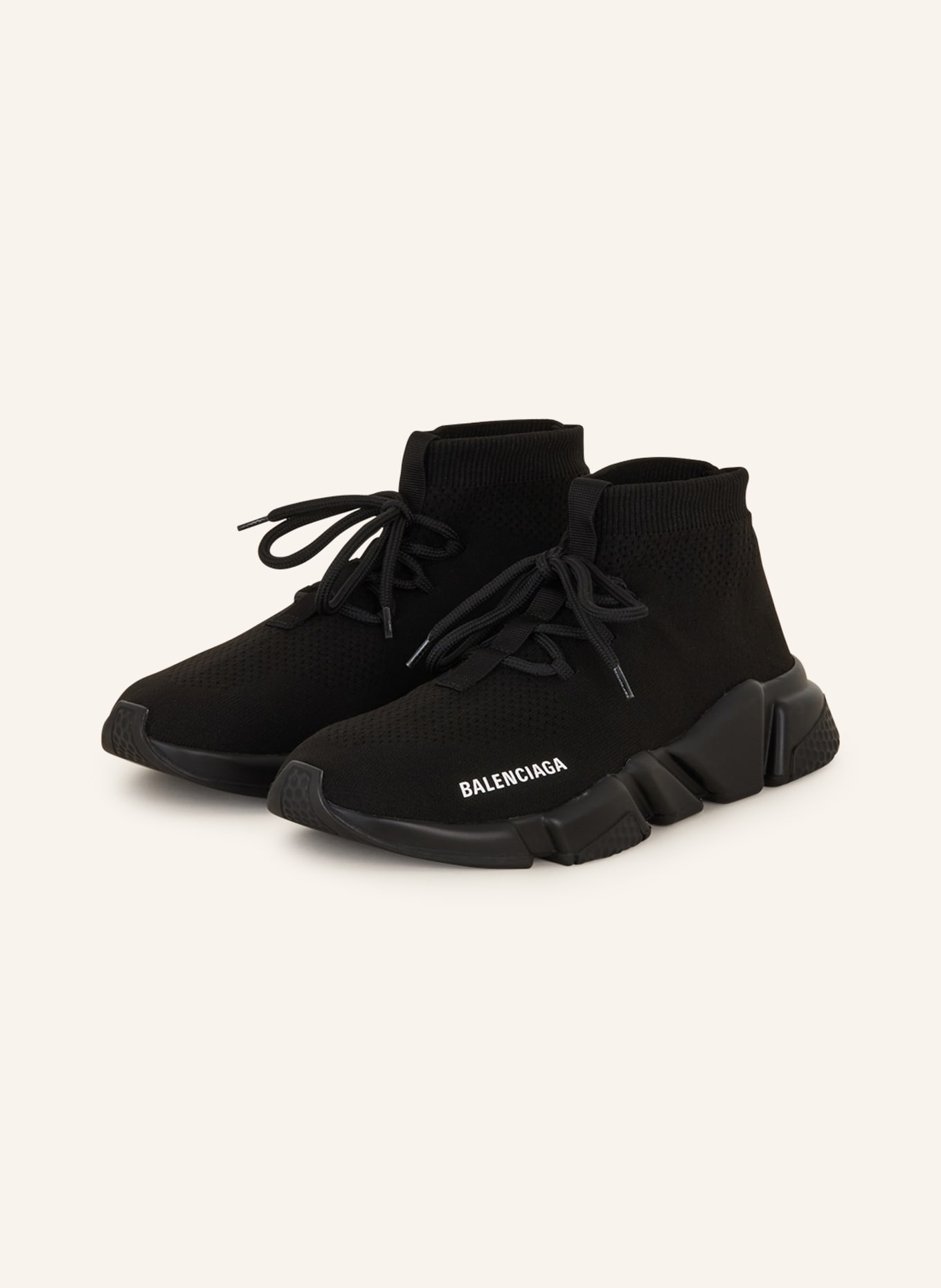 Sneaker LACE-UP in schwarz